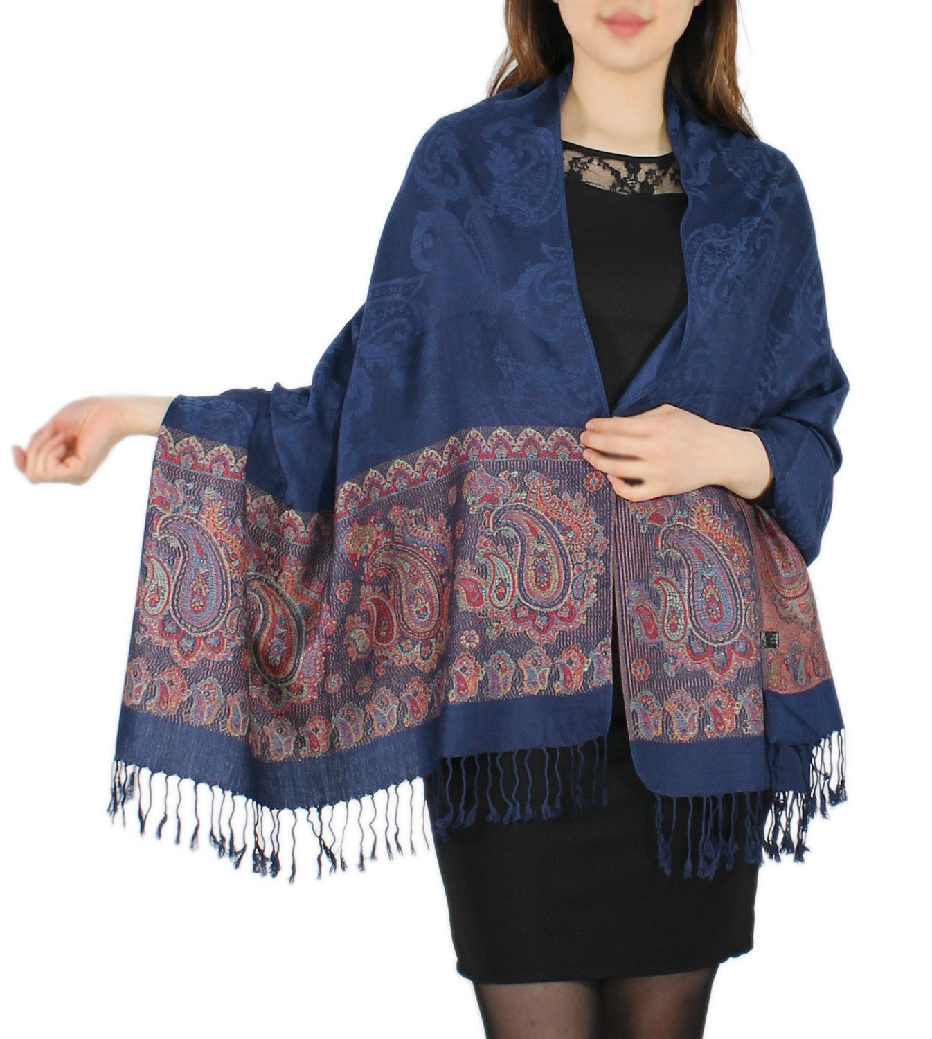 dy_mode Modeschal Eleganter Damen Schal Stola Schultertuch im Paisley Muste günstig online kaufen