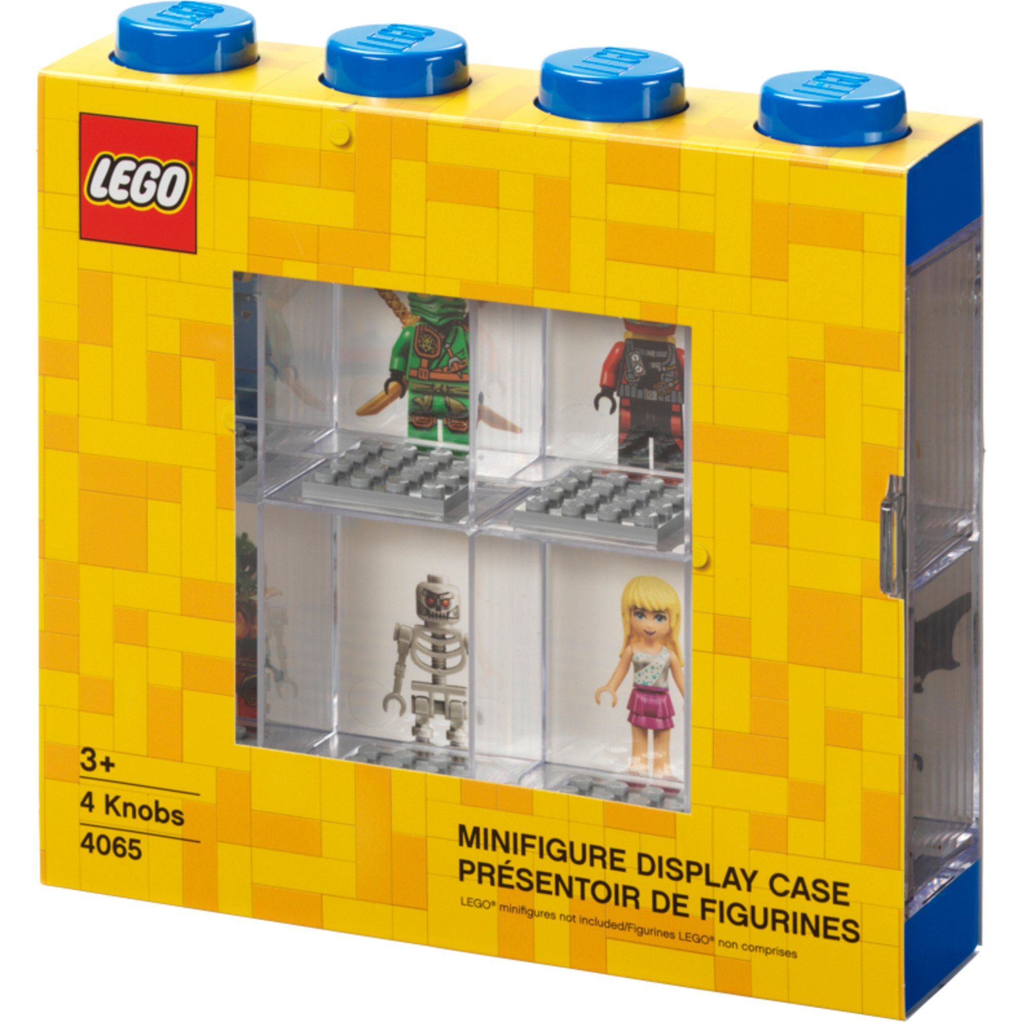 Room Copenhagen Spielzeugtruhe Room Copenhagen LEGO Minifiguren Vitrine blau
