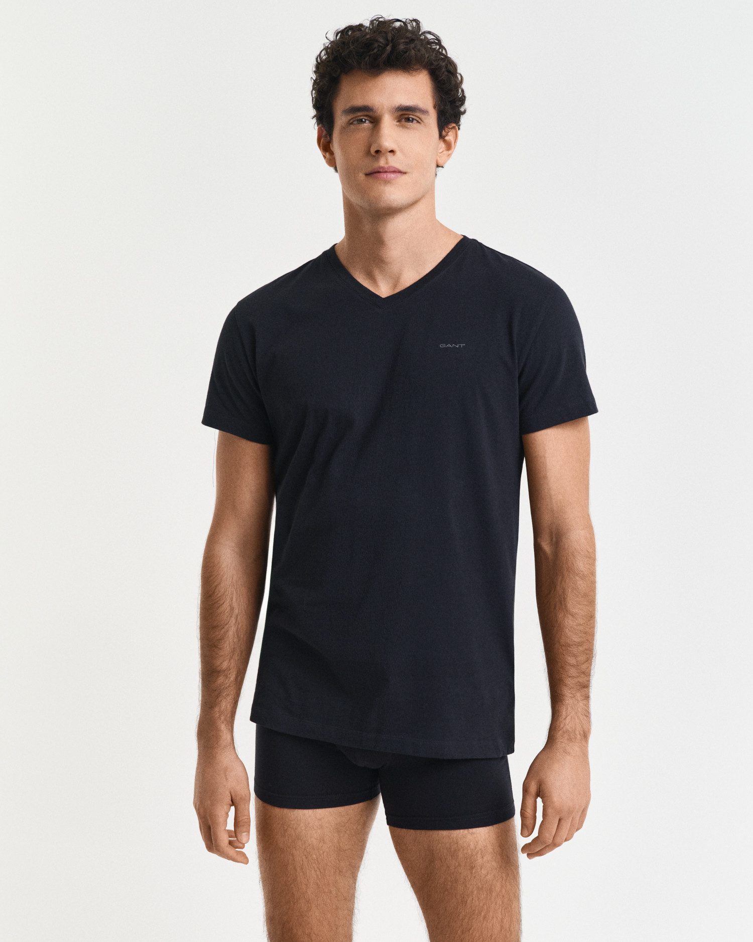 Gant Kurzarmshirt V-NECK T-SHIRT 2-PACK Mit günstig online kaufen