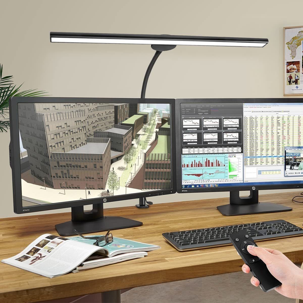 DOPWii LED Schreibtischlampe LED Tischleuchte mit günstig online kaufen