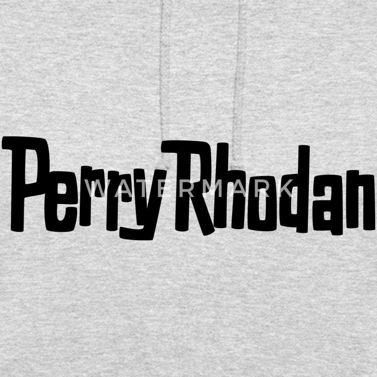 Spreadshirt Hoodie Perry Rhodan Logo schwarz Unisex Hoodie (1-tlg)