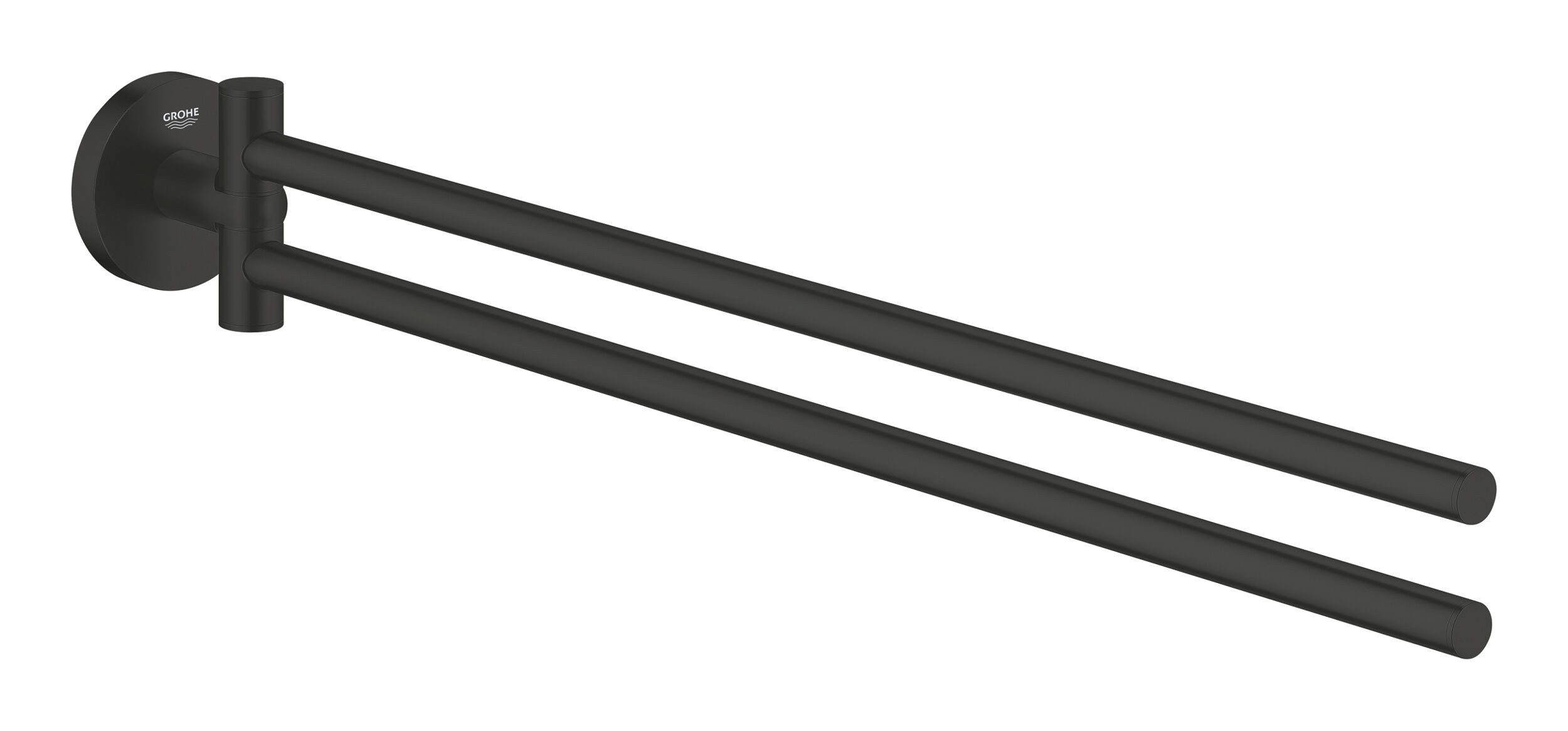 Grohe Handtuchhalter Start, Doppel - Mattschwarz