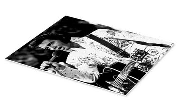 Posterlounge Forex-Bild Everett Collection, Elvis Presley auf der Bühne, Wohnzimmer Fotografie