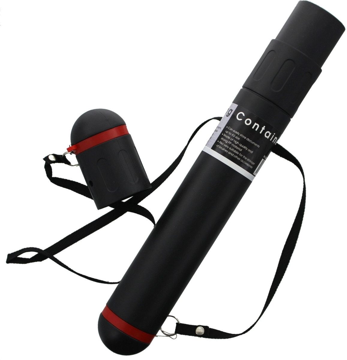 FOLDERSYS Versandkarton Drehpack Versandrolle A3 420x60mm schwarz