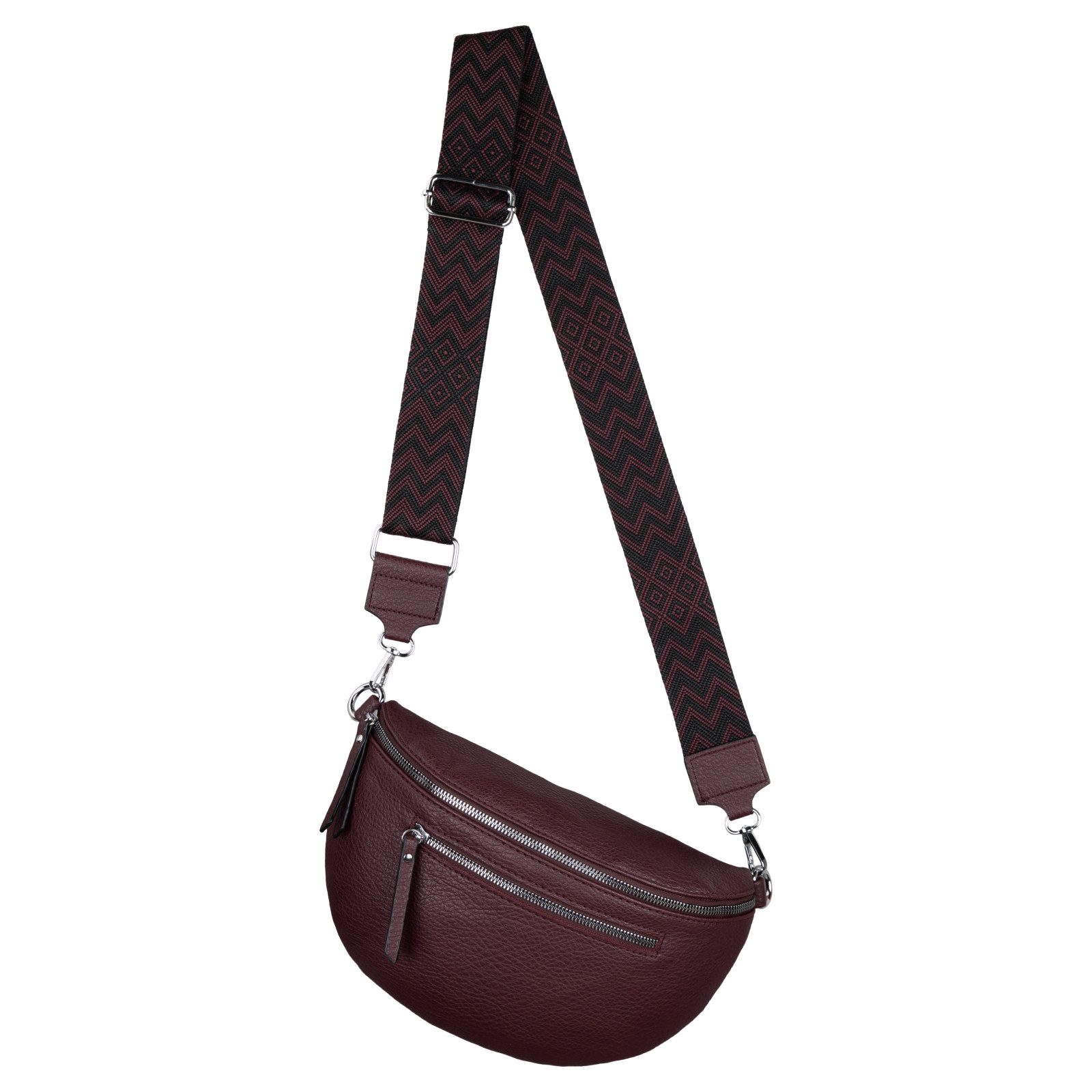 EAAKIE Gürteltasche Bauchtasche Umhängetasche Crossbody-Bag Kunstleder günstig online kaufen