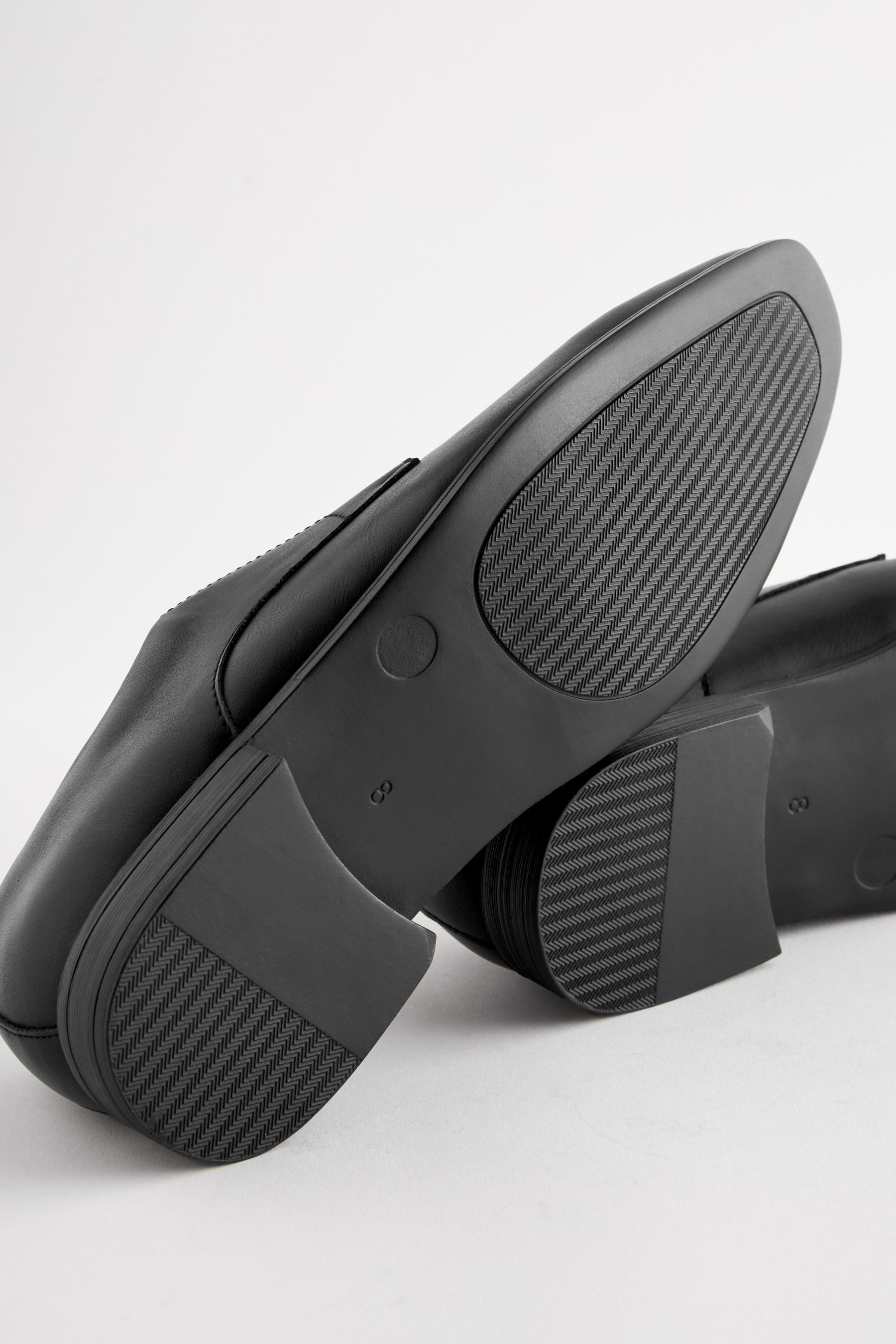 Next Schmale Derby-Schuhe mit eckiger Zehenpartie Schnürschuh – Bild 4 von 5