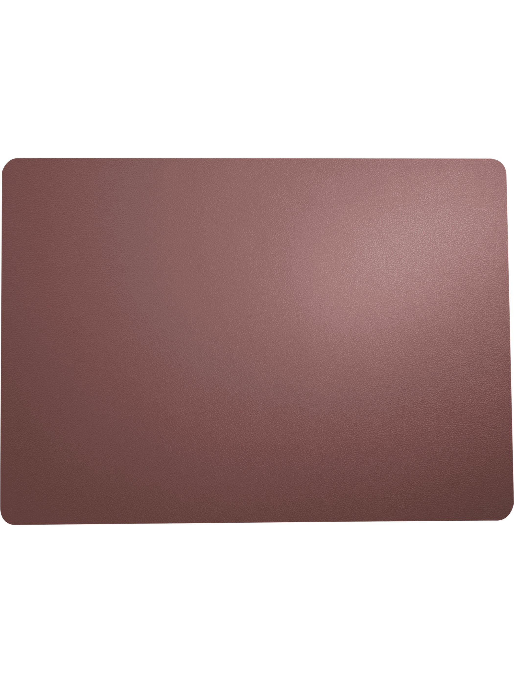 ASA SELECTION Platzset Platzset in Lederoptik matt lila 46 x 33 cm, (1-St)