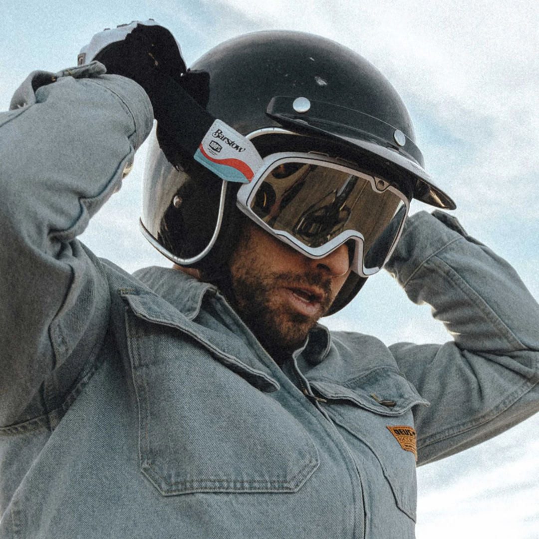 100% Motorradbrille Barstow Lucien Motocross Brille, Verspiegelt