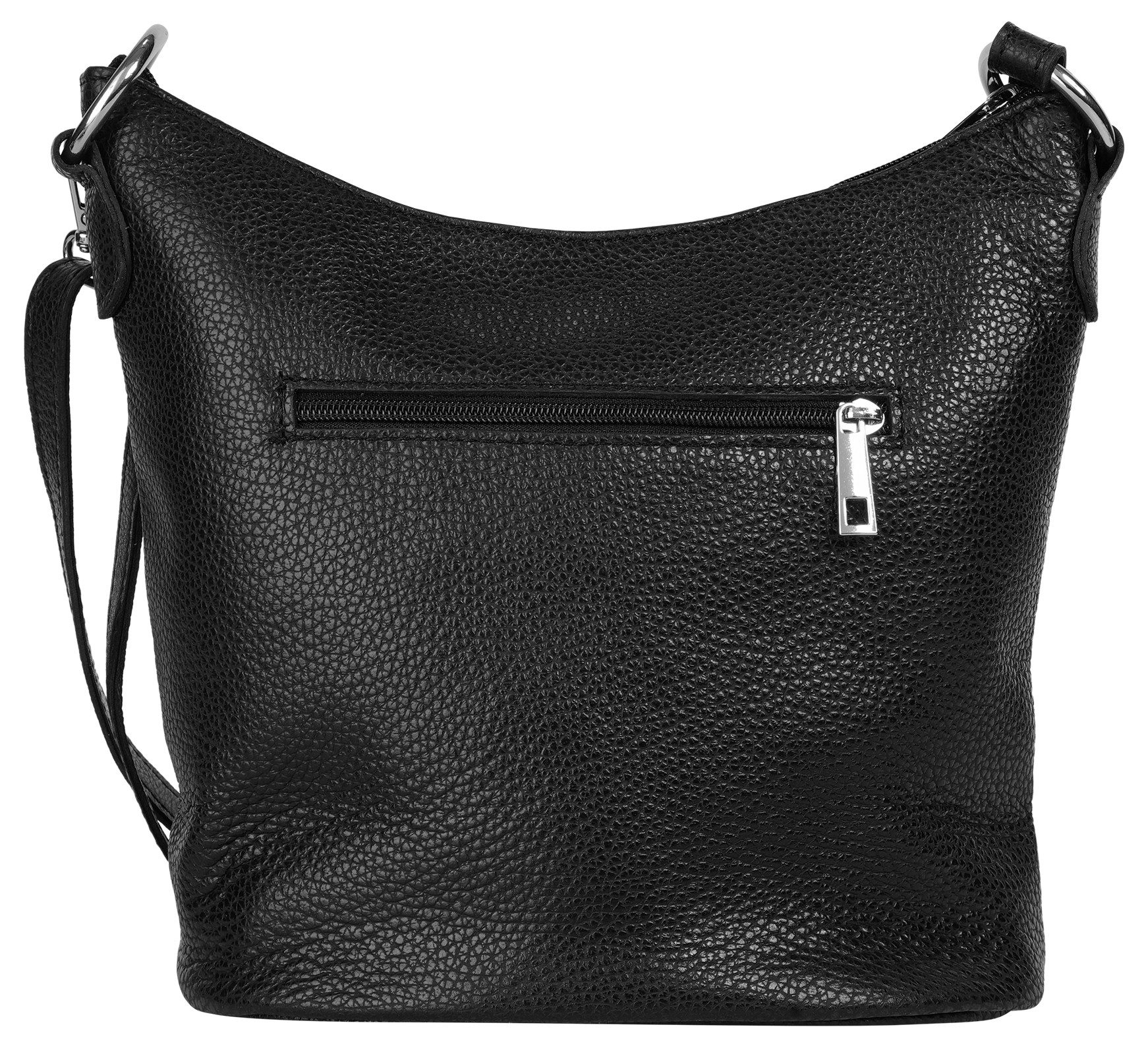Cluty Umhängetasche CLUTY Damen echt Leder, Made in Italy, echt Leder, Made in Italy – Bild 4 von 5