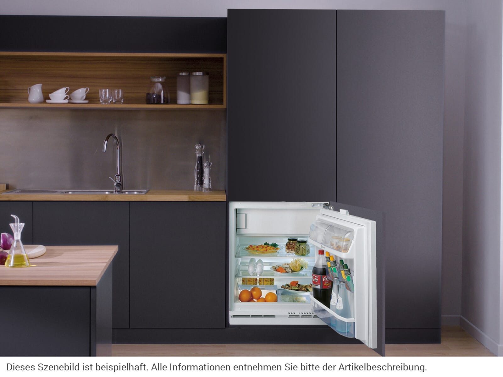 BAUKNECHT Kühlschrank KSU8GF2E, 0.0 cm hoch