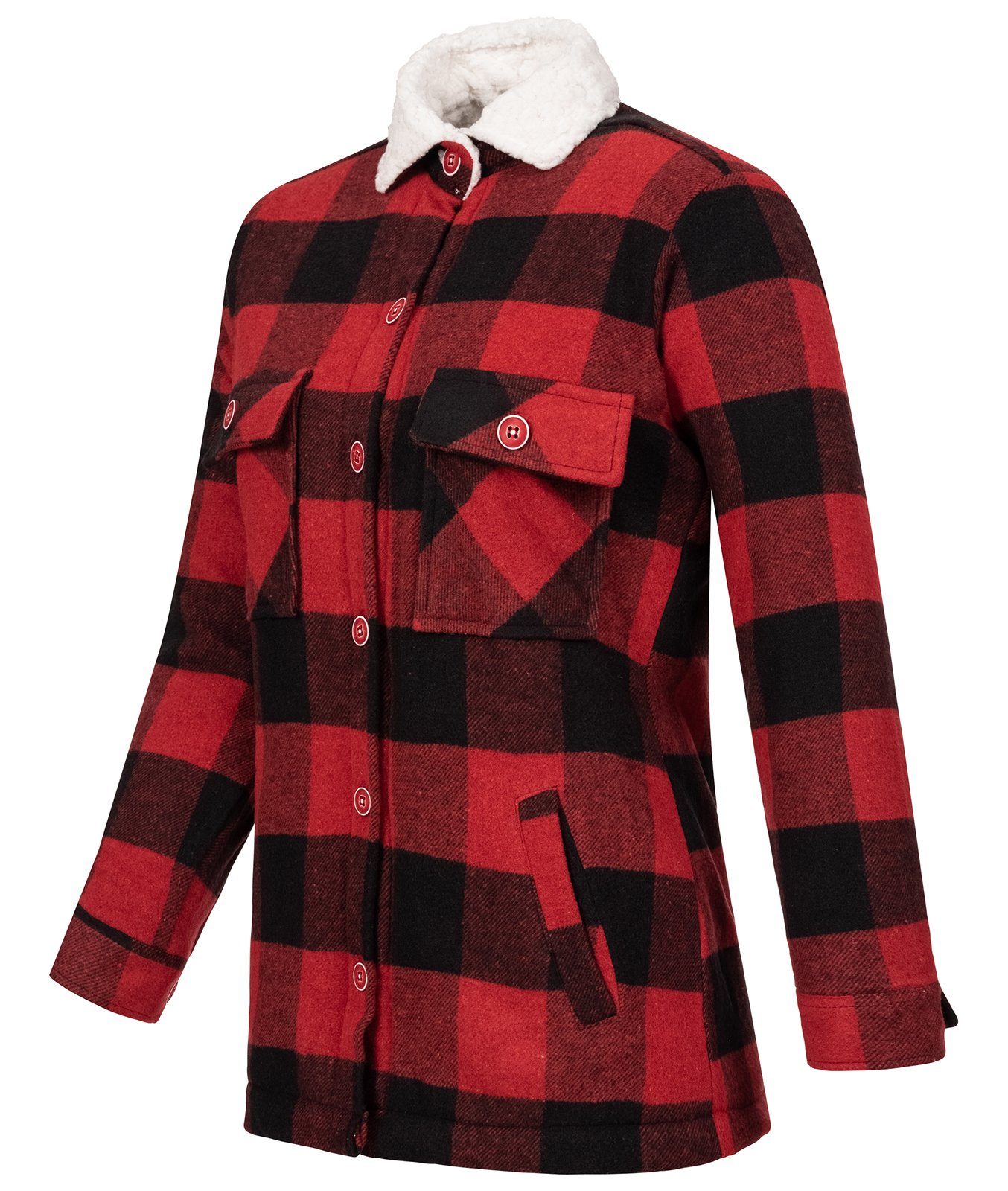Rock Creek Winterjacke Damen Flanelljacke mit günstig online kaufen