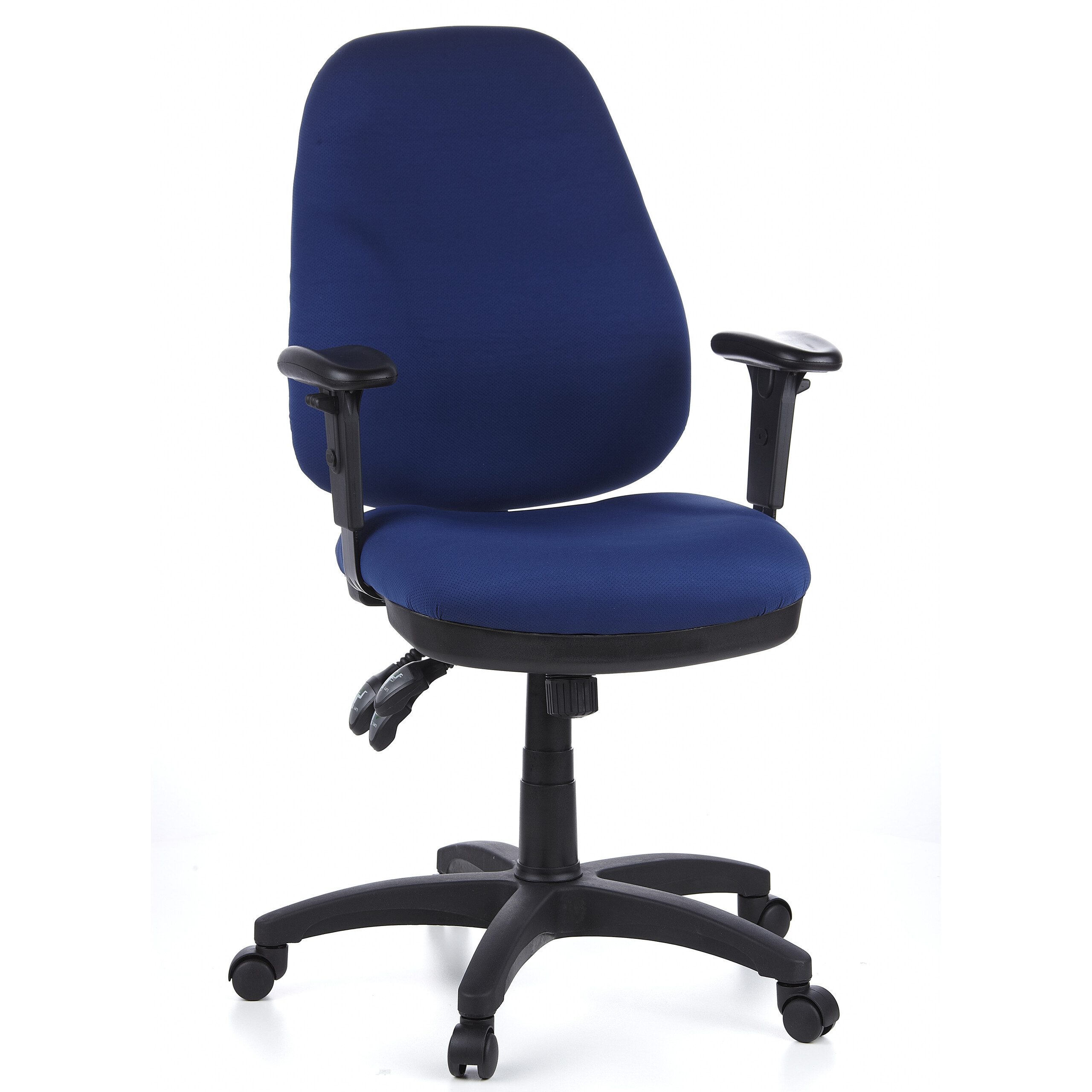 hjh OFFICE Drehstuhl Profi Bürostuhl Zenit Pro Stoff (1 St), Ergonomischer Chefsessel, Schreibtischstuhl höhenverstellbar