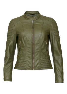 VICCI Germany Lederjacke mit verschließbaren Taschen