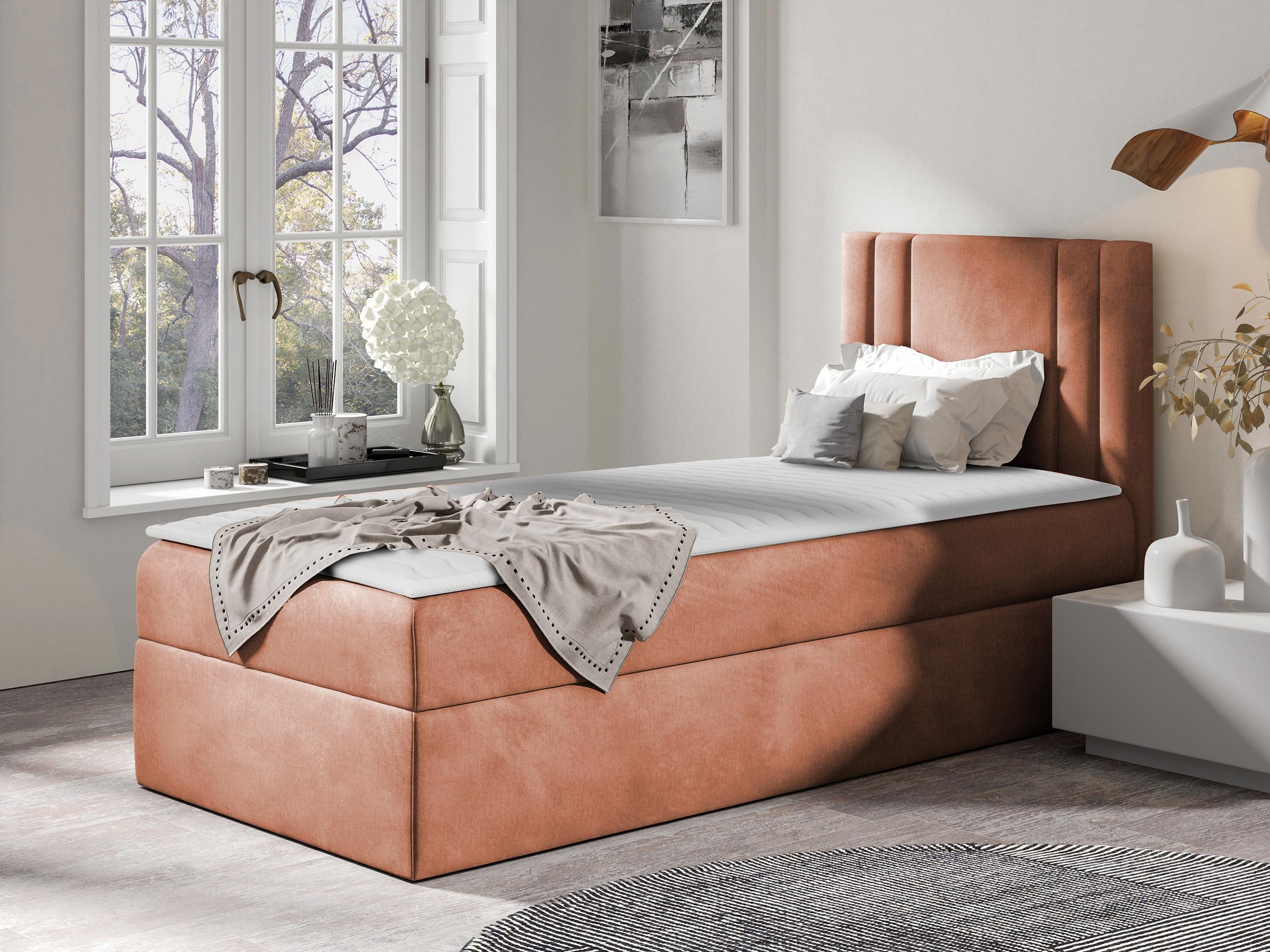 MIRJAN24 Boxspringbett Carmen Mini (mit Hauptmatratze, günstig online kaufen