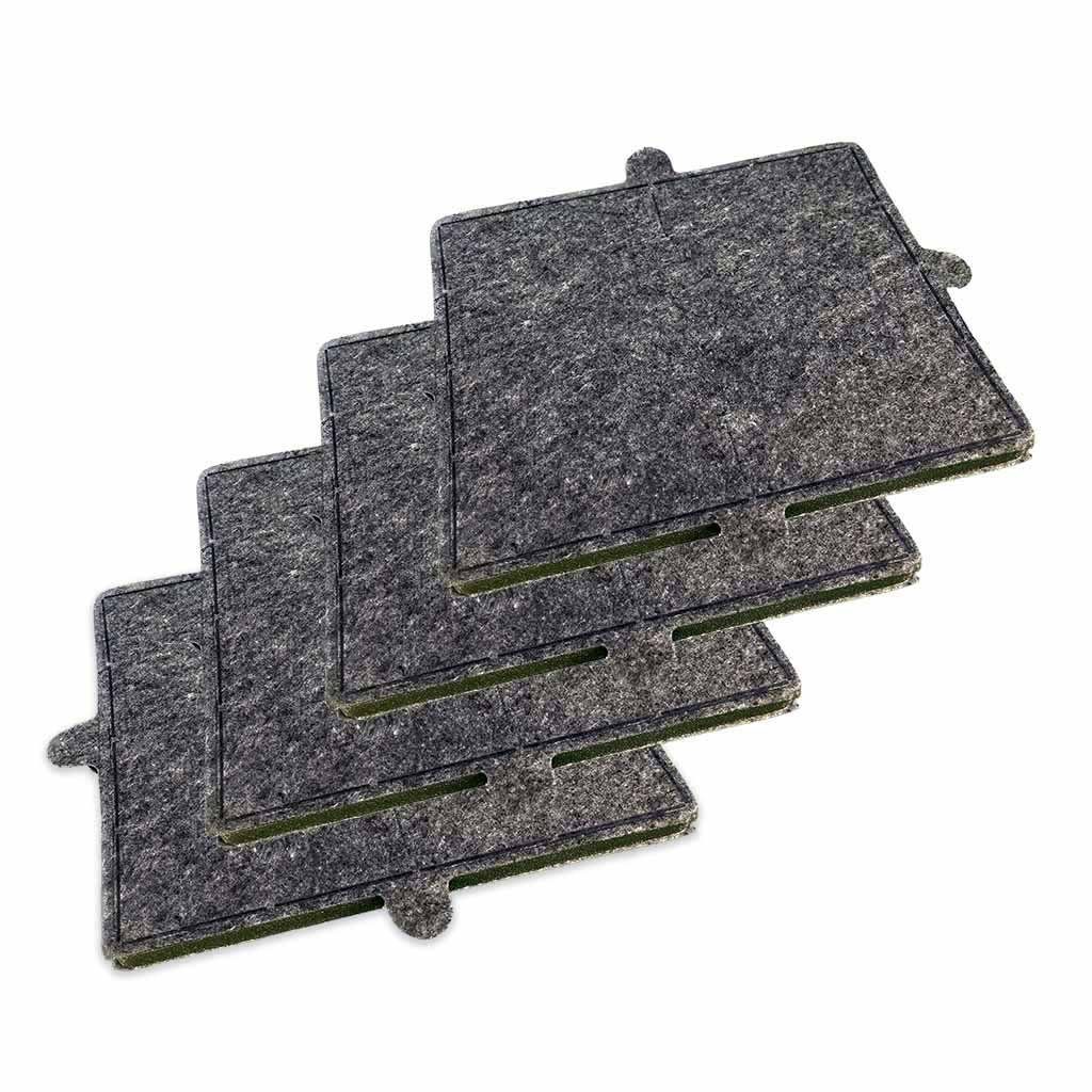 AIR2GO Aktivkohlefilter als Ersatz für Miele DKF17-1 / 7932330 (4 Stück), Zubehör für Aktivkohlefilter für MIELE 28996265D, 8185040, A 399-7 EXT, ALBA, CANTO, CLASSIC, DA 269-4, DA 270-4 U, DA 270-4 U / AL, DA 279-4, DA 279-4 / AL, DA 390-5, DA 390-6, DA 390-6 EXT, DA 396, DA 396-5, DA 396-6, DA 396-7, DA 398-5, DA 398-6, DA 398-7, DA 399, DA 399-5, DA 399-6, DA 399-7, DA 399-7 EXT, DA 400, DA 402, DA 403, DA 406, DA 407, DA 408, DA 409, DA 410-6, DA 416-4, DA 416-6, DA 416-7, DA 419-4, DA 419-6, DA 419-7, DA 420 V, DA 420 V EXT, DA 420 V-6, DA 420-4 U, DA 420-6, DA 420-6 C, DA 4208 D, DA 4208 D C, DA 4208 D EXT, DA 4208 V D, DA 424 V, DA 424 V / XXL, DA 424-4, DA 424-6, DA 4248 V D, DA 4288 W, DA 429-6, DA 429-6 C, DA 4298 W, DA 4298 W C, DA 5106 D, DA 5196 W, DA 5496 W, DA 5496 W EXT, DA 5796 W, DA 5798 W, DA 6196 W, DA 6197 D, DA 6197 W, DA 6296 D, DA 6296 W, DA 6396 D, DA 6396 W, DA 6520 W, DA 6526 D, DA 6526 D EXT, DA 6526 W, DA 6526 W EXT, DA 6596 D, DA 6596 D EXT, DA 6596 W, DA