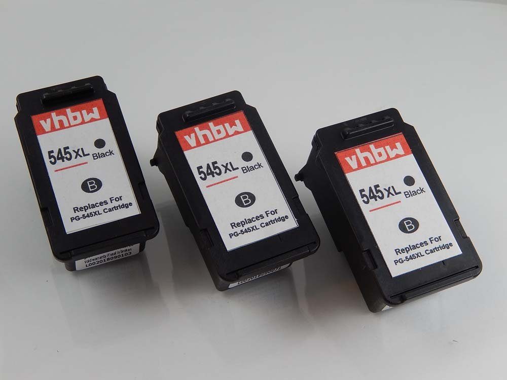 vhbw Ersatz für Canon PG-545XL, PG-545 für Drucker & Kopierer Tintenpatrone | Tintenpatronen