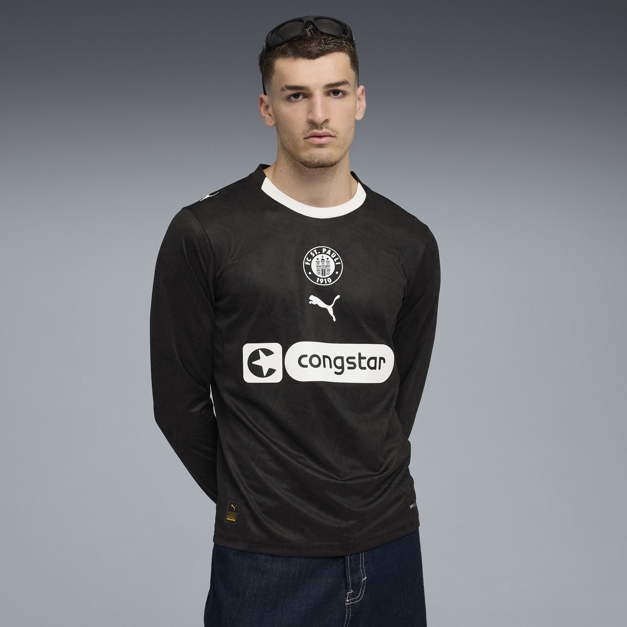 PUMA Trainingsshirt FC St. Pauli 25/26 Langarm-Ausweichtrikot Herren