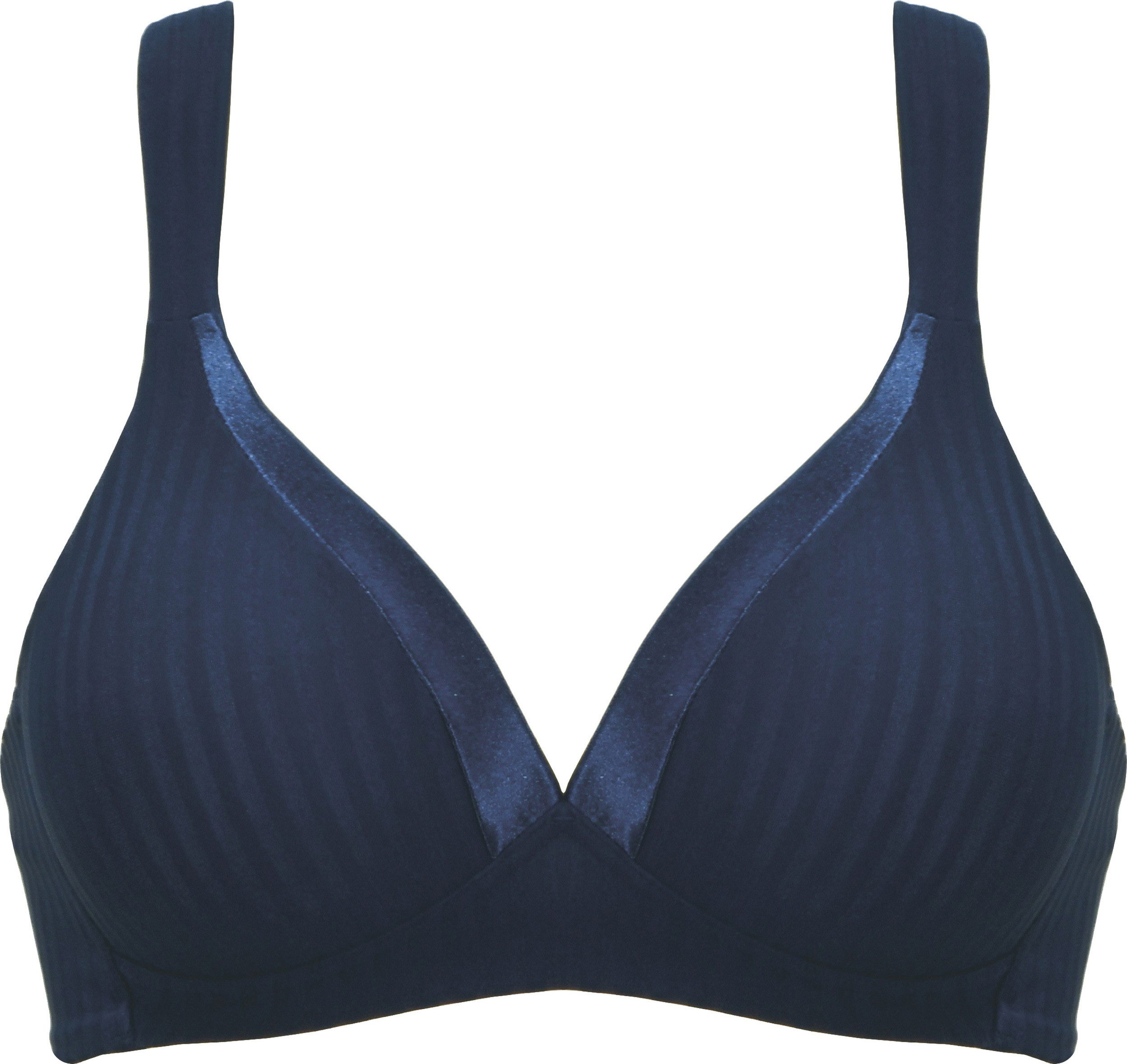 Naturana Schalen-BH The Wednesday mit Schale, Satinbesatz, breite Träger, Entlastungsträger, feminin