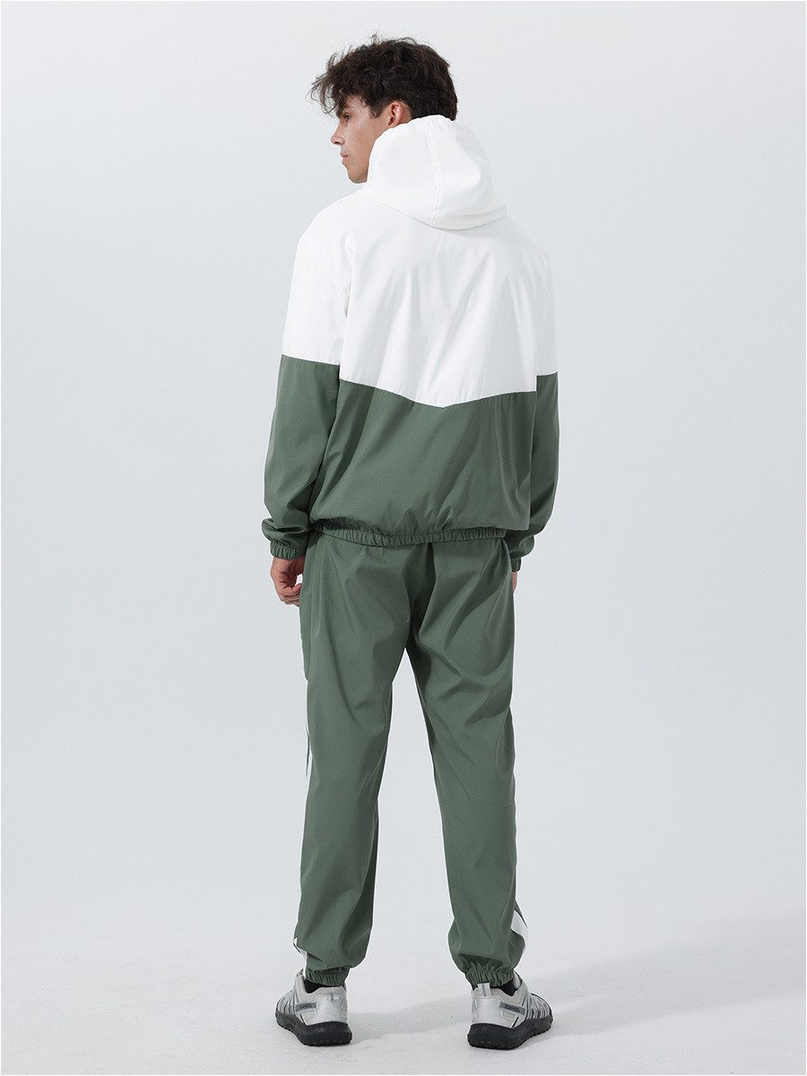 YOUTHUP Sportanzug, Herren Colorblock-Trainingsanzug für Frühling günstig online kaufen