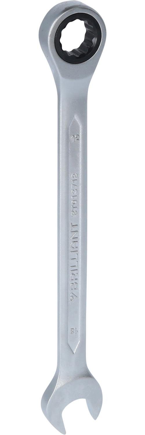 Brilliant Tools Maulschlüssel Ratschenringschlüssel, 12 mm | Maulschlüssel