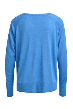Milano Italy Rundhalspullover PULLOVER WITH ROUNDNECK AND RAGLAN