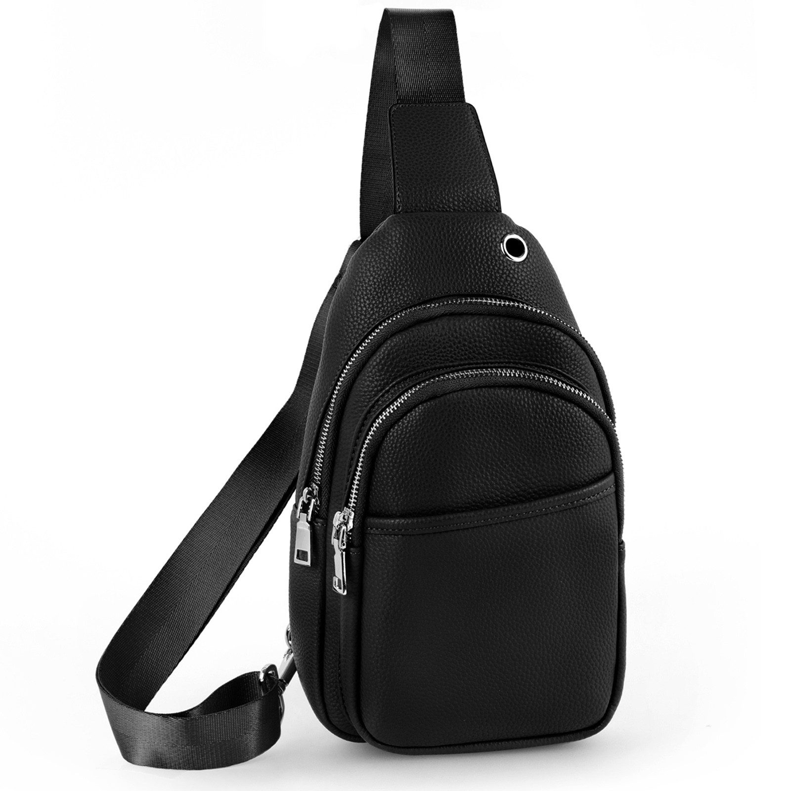 TAN.TOMI Bauchtasche Umhängetasche Damen Brusttasche Sling Bag Freizeit, Crossbody Bag (Breiter Gurt Tasche), Umhängetasche, Crossover & Rucksack