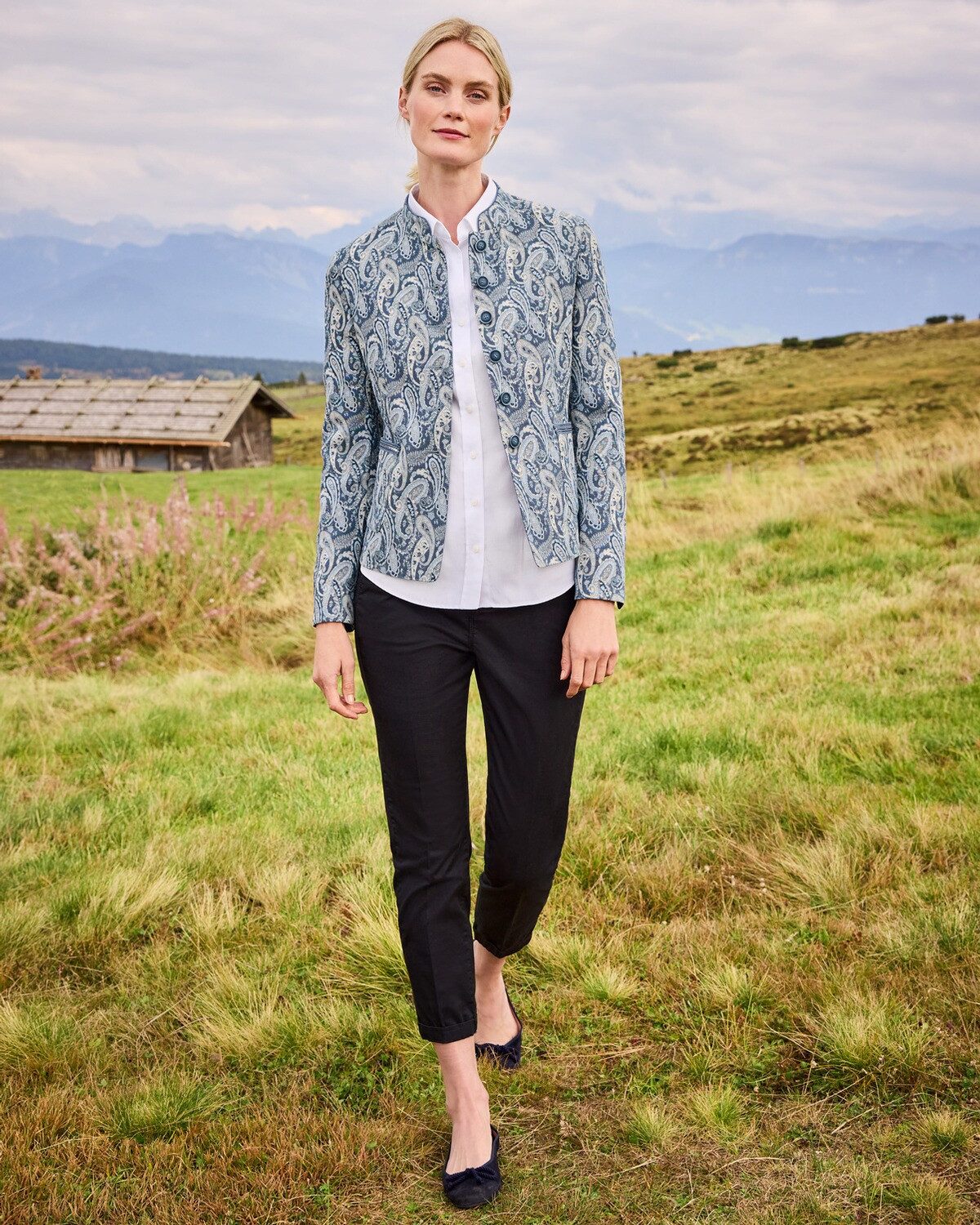 Pretty Ballerinas Velours-Ballerinas Angelis Ballerina