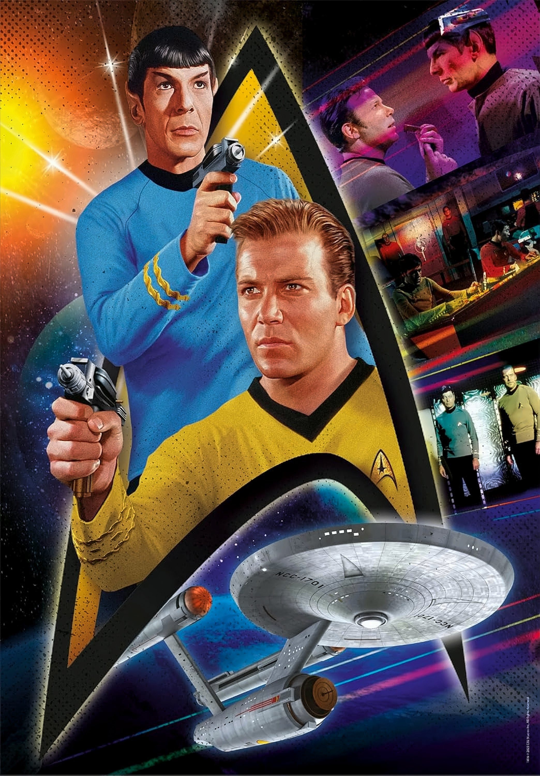 Clementoni® Puzzle Clementoni - Star Trek Collection 2, 500 Teile, Puzzlete günstig online kaufen