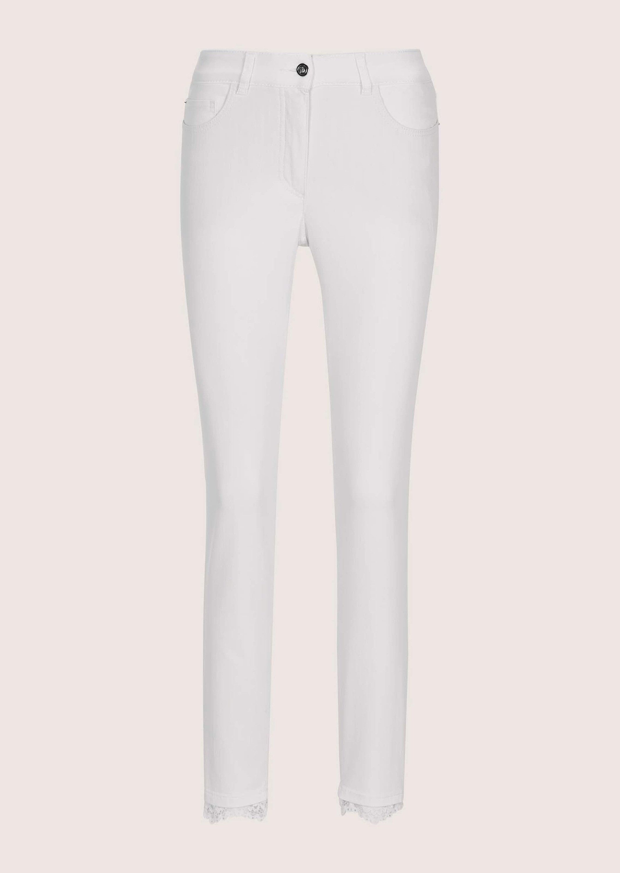 Gerade Jeans Kurzgröße: Slim Fit Five-Pocket-Hose