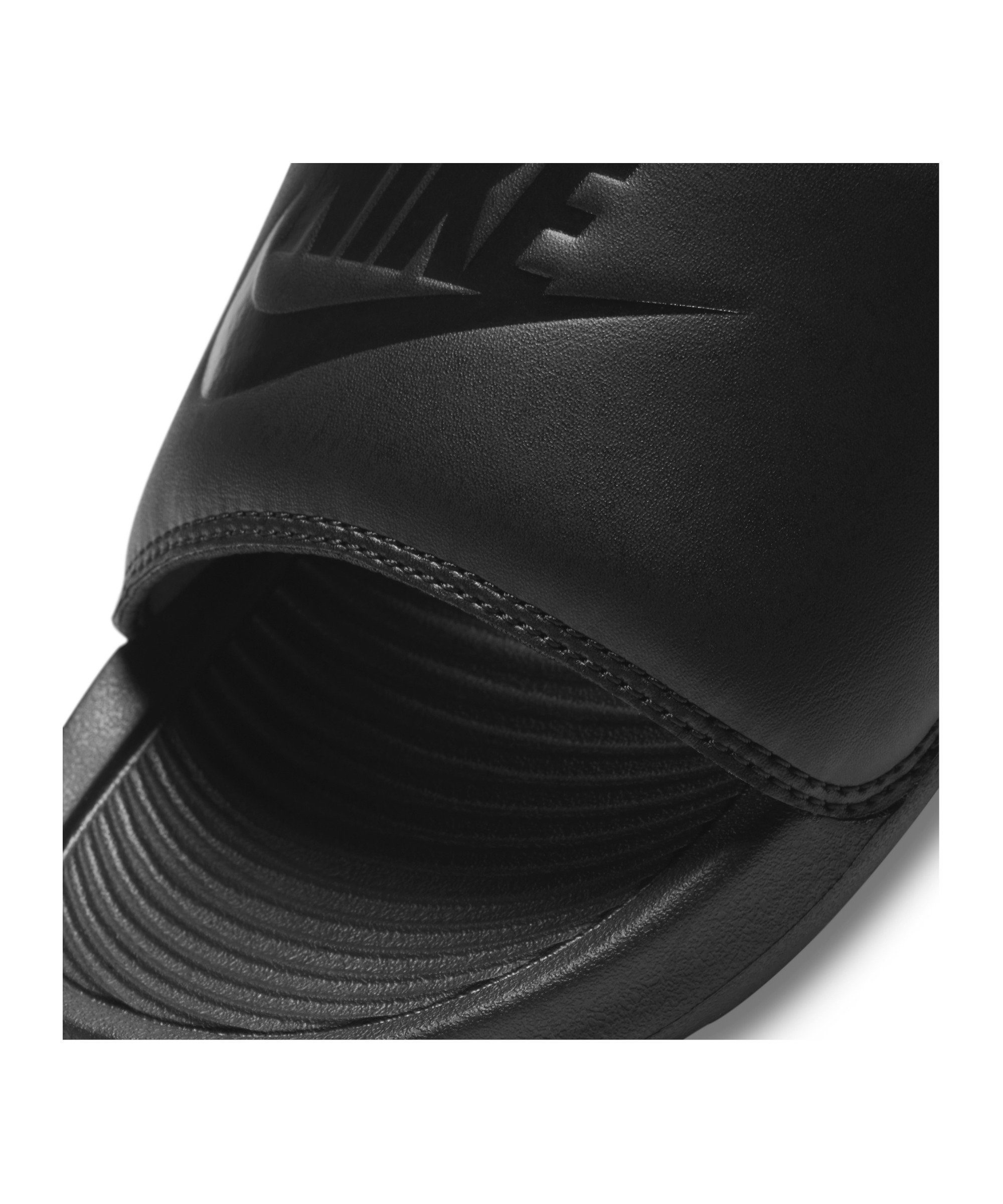 One Slide Nike Sportswear Pantolette Victori schwarzschwarz Badelatsche Damen
