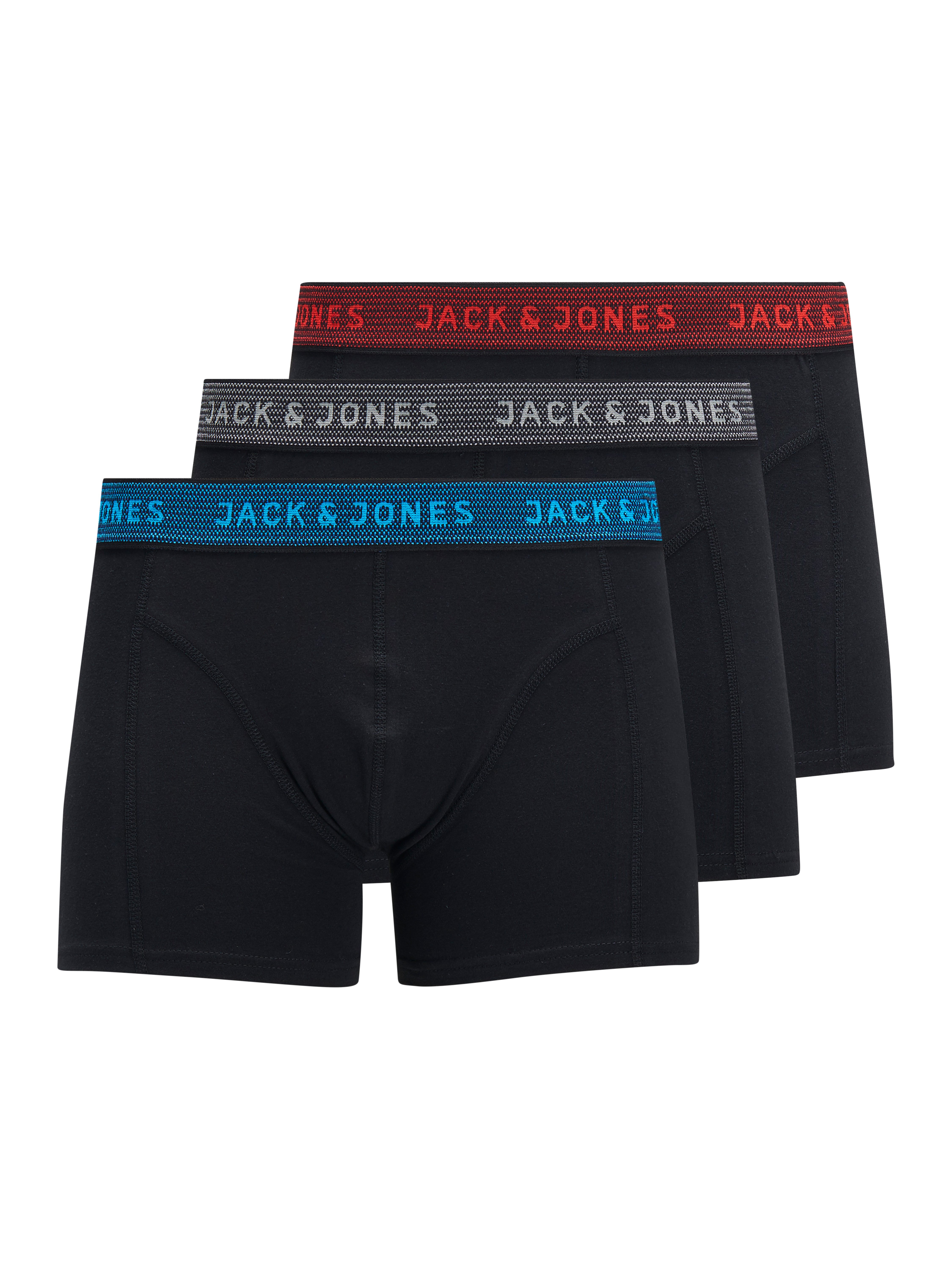 Jack & Jones Junior Trunk JACWAISTBAND TRUNKS 3 PAC (Packung, 3-St)