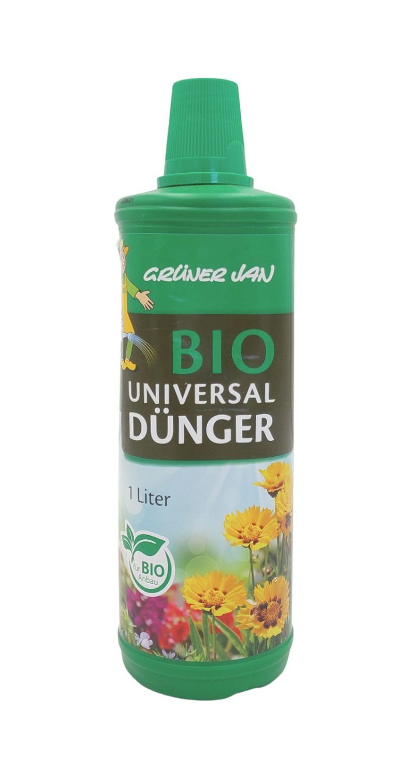 Grüner Jan Pflanzendünger BIO-Universaldünger 1 Liter Spezialdünger Blumendünger Pflanzendünger