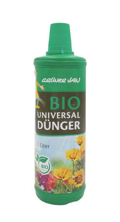 Grüner Jan Pflanzendünger BIO-Universaldünger 1 Liter Spezialdünger Blumendünger Pflanzendünger