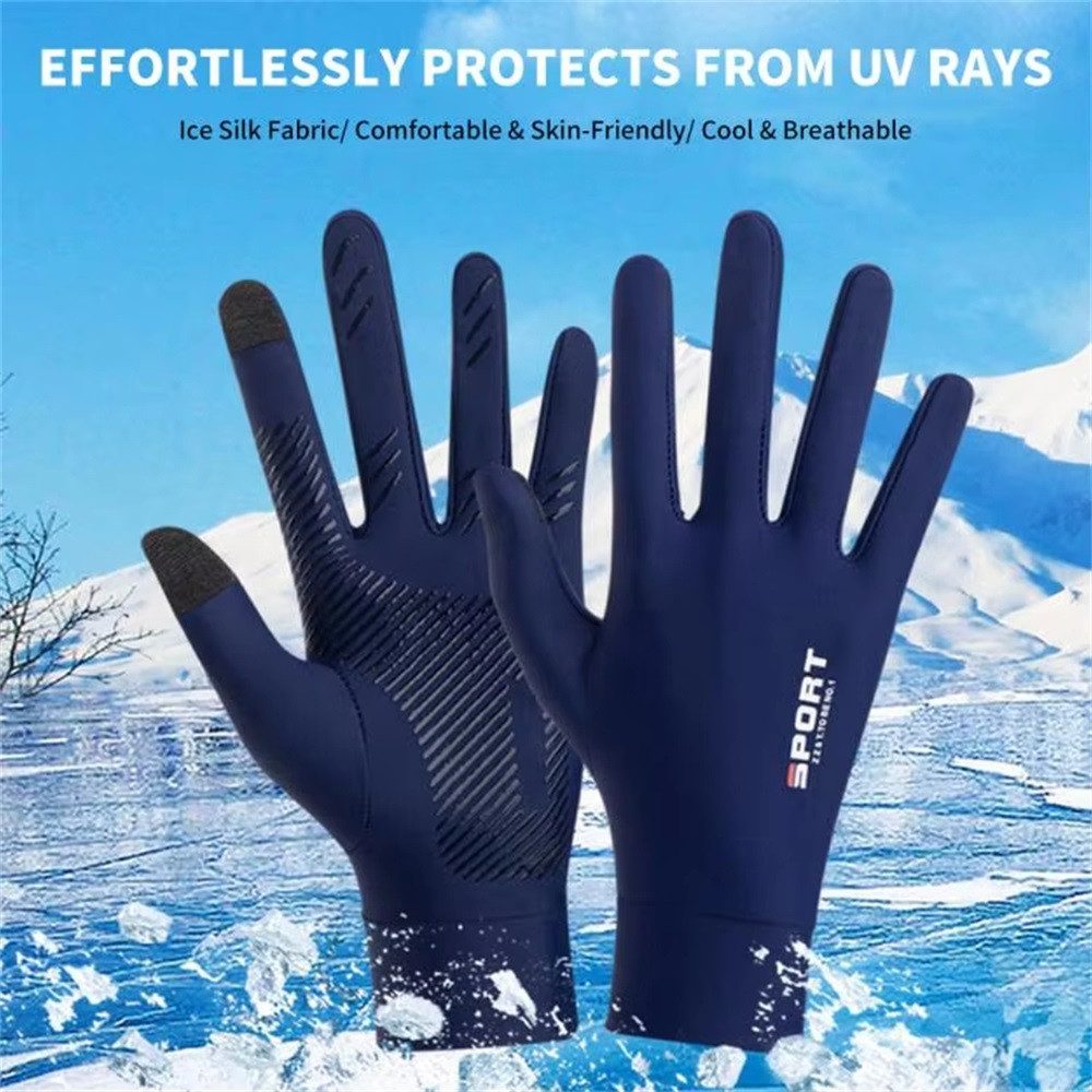 RWEUOQ Fahrradhandschuhe 3 Paar Fahrradhandschuhe UV-Schutz-Handschuhe günstig online kaufen
