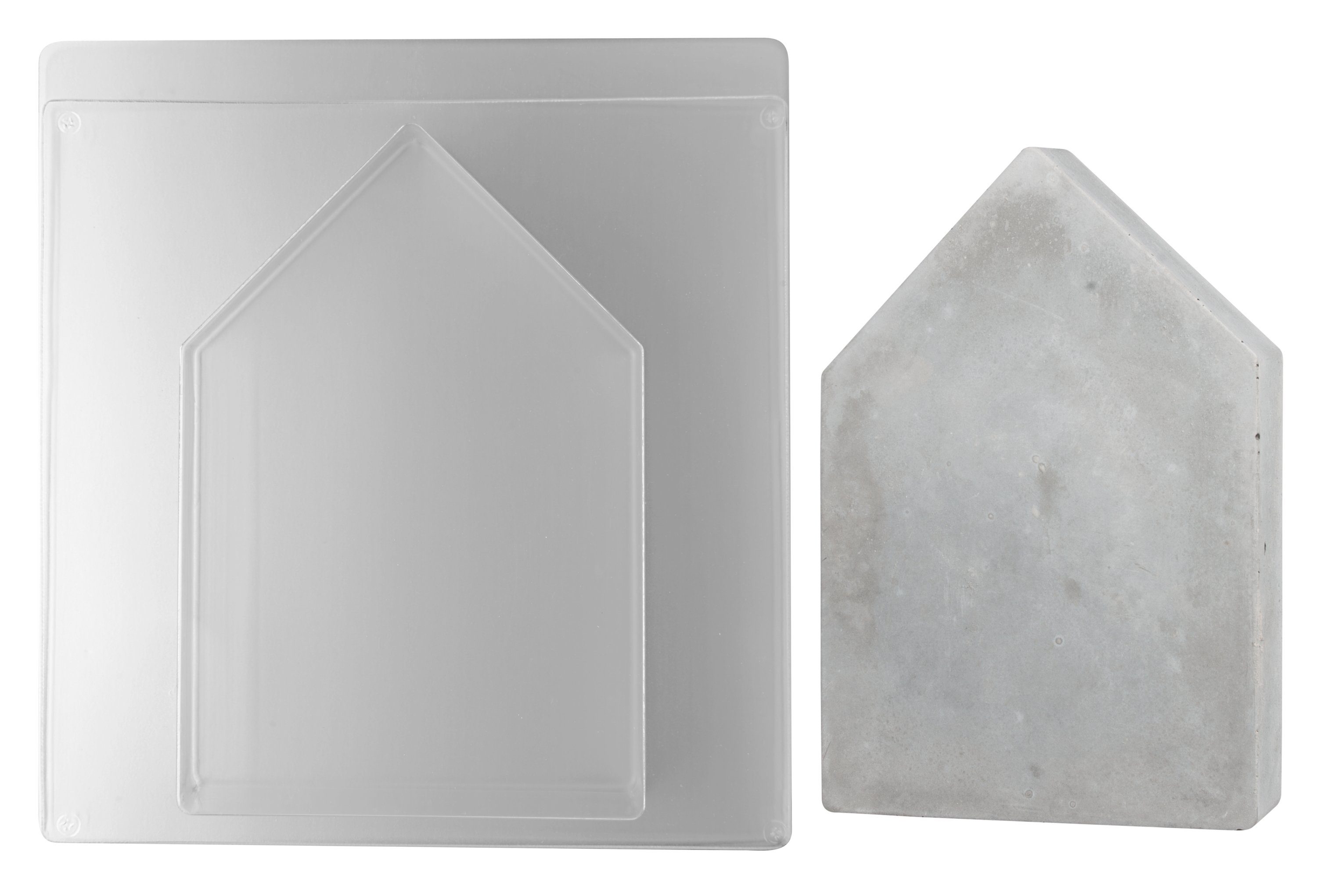 Modellierwerkzeug Gießform Haus groß