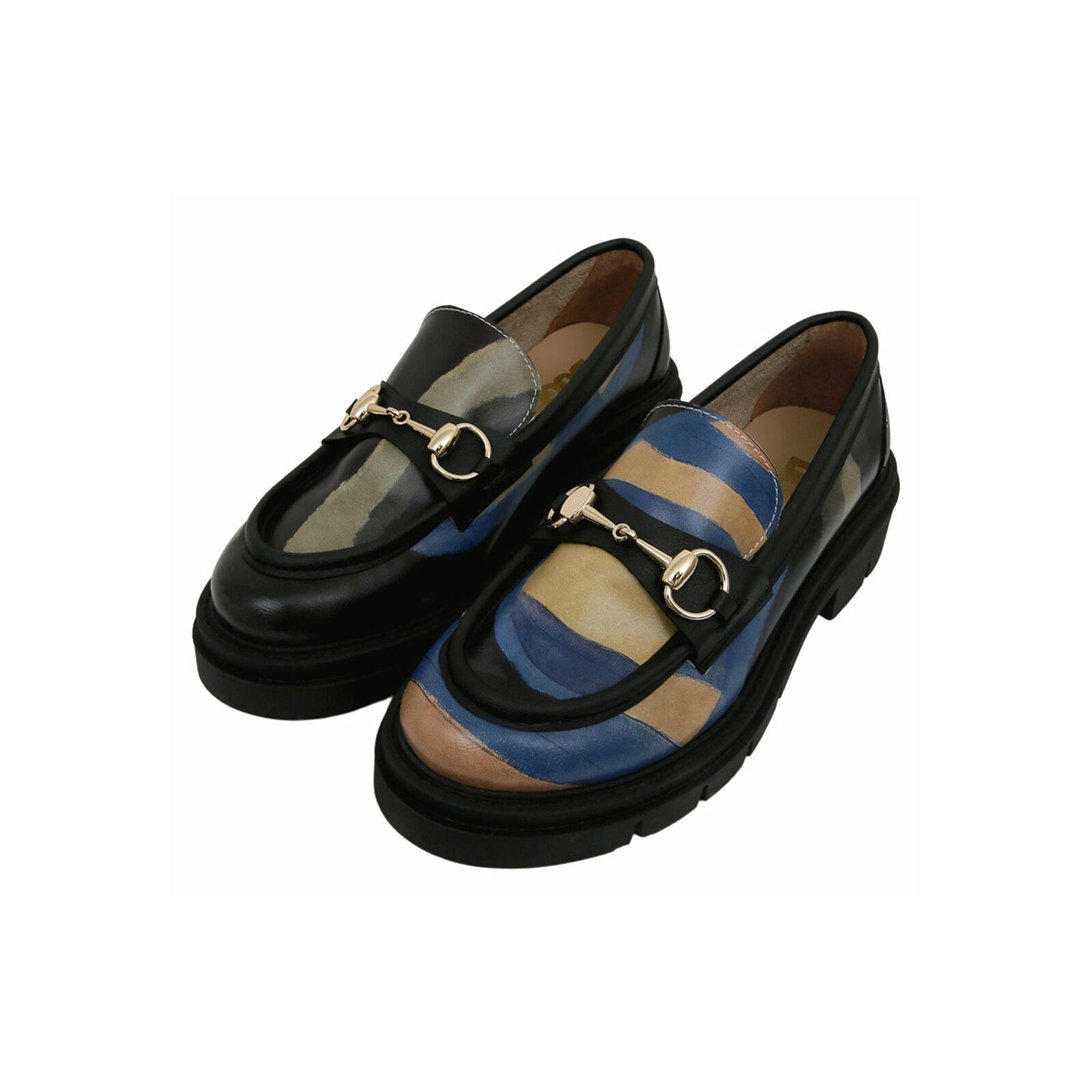 DOGO Cindy Loafer Window Damen Halbschuhe Loafer Handgefertigt