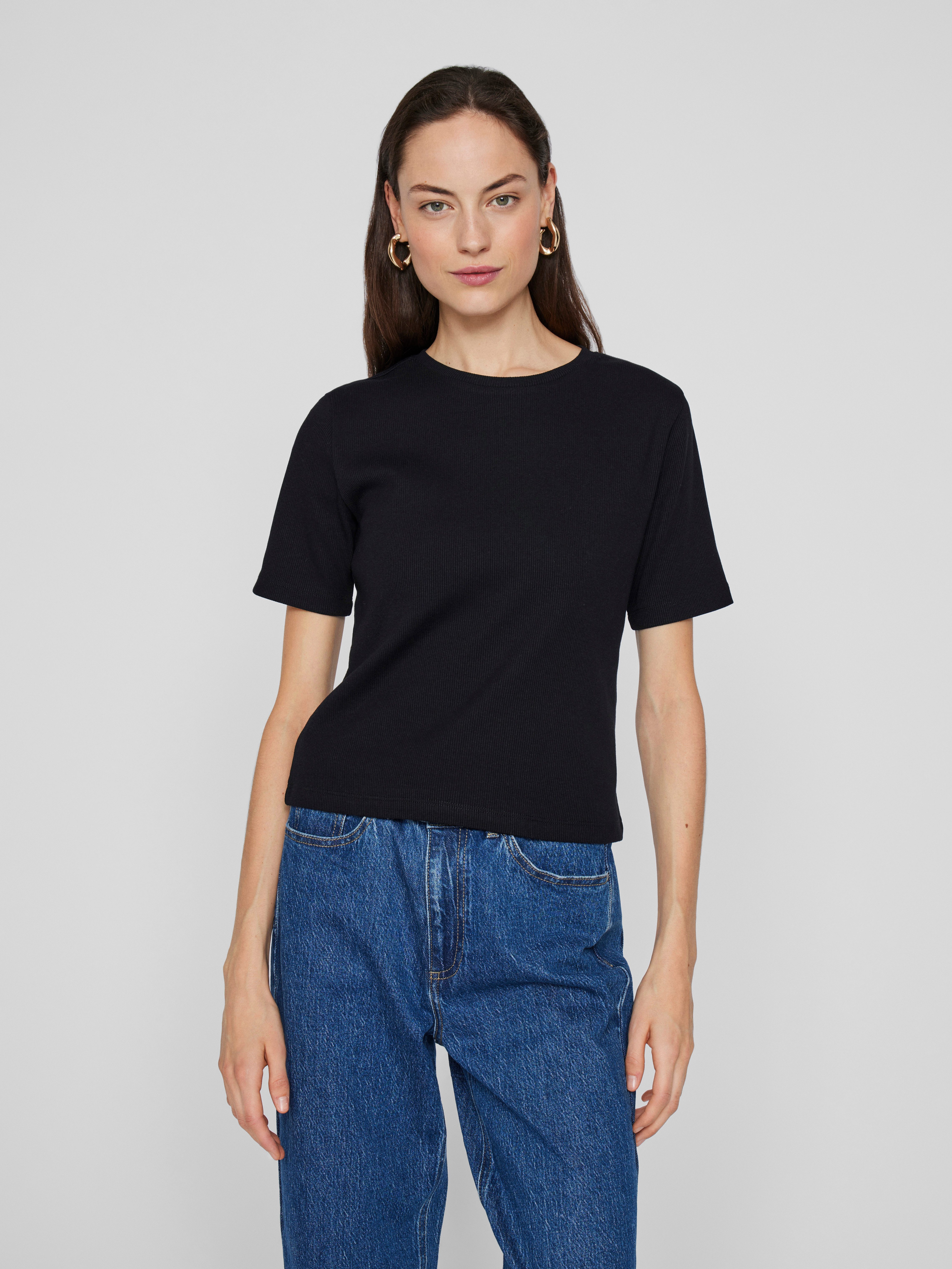 Vila Kurzarmshirt VISOLA S/S T-SHIRT - günstig online kaufen