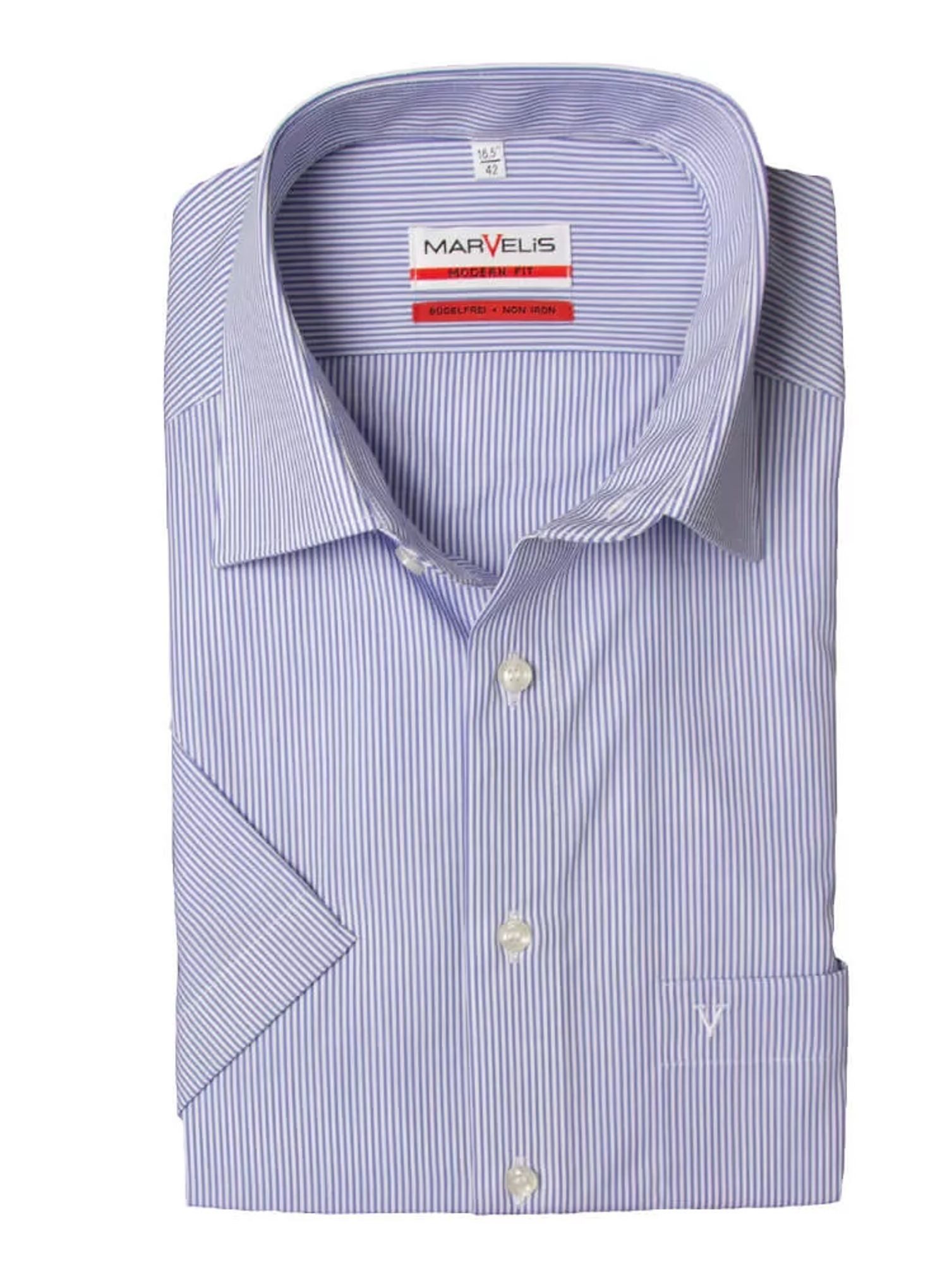 MARVELIS Kurzarmhemd Modern Fit modern FitKent