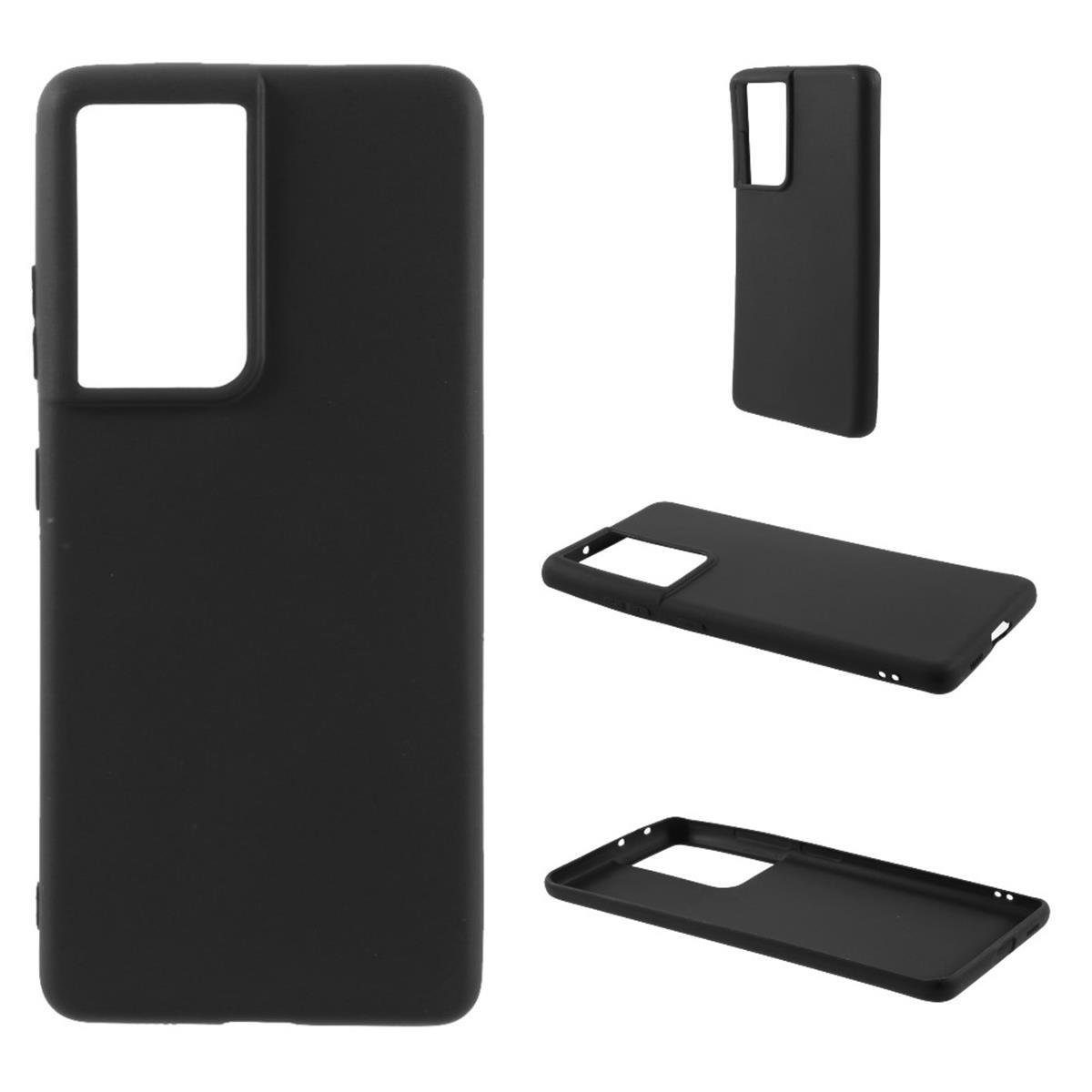 CoverKingz Handyhülle Hülle für Samsung Galaxy S21 Ultra 5G Handyhülle Silikon Case Cover 17,3 cm (6,8 Zoll), Schutzhülle Handyhülle Silikoncover Softcase farbig