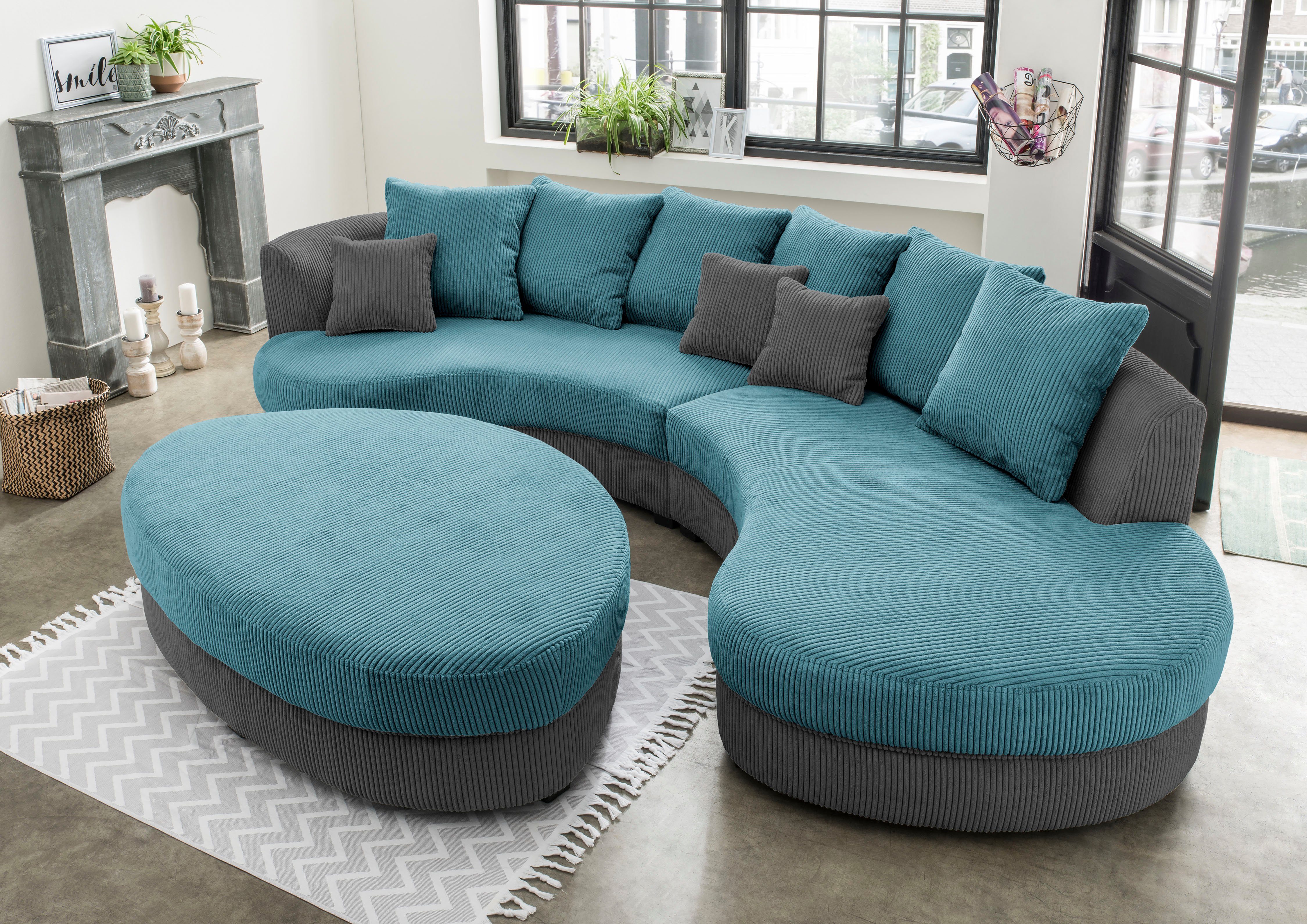 INOSIGN Ecksofa Limoncello organische Formensprache, OTTOs günstig online kaufen