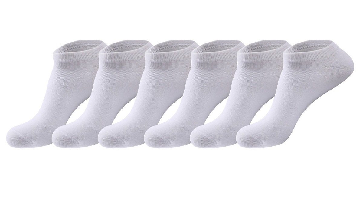 Garcia Pescara 6 Paar Sneaker Socken Gr. 40-46 aus Baumwolle Füßlinge Sneaker Material : 90% Baumwolle, 10% Elasthan