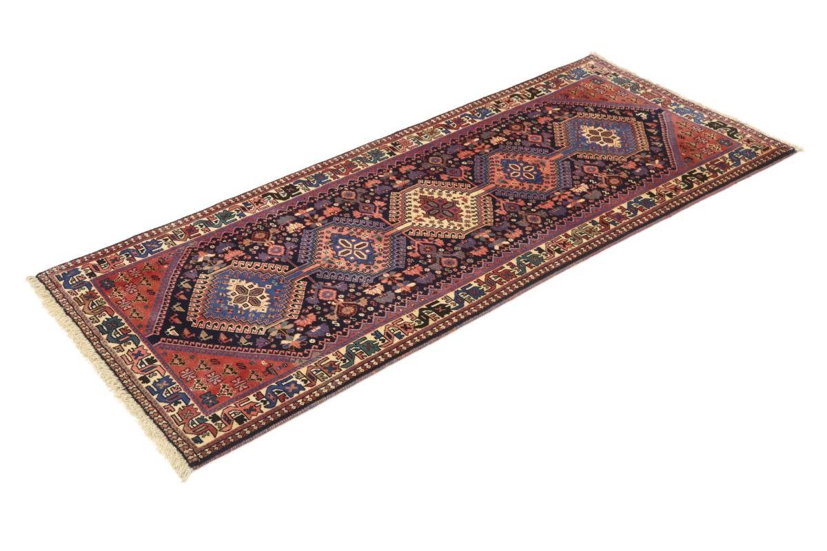 Höhe: Orientteppich mm Nain Handgeknüpfter Orientteppich 80x191 / Shiraz Perserteppich, Aliabad rechteckig, 12 Trading,