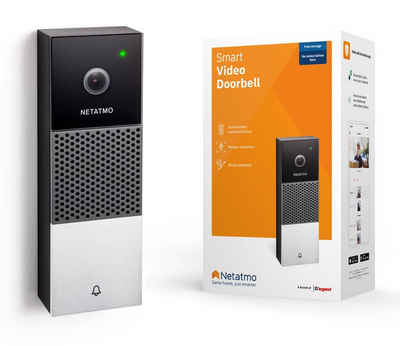 Netatmo »Smart Video Doorbell Smarte Videotürklingel mit Kamera - Kundenretoure« Smart Home Türklingel (8-tlg)