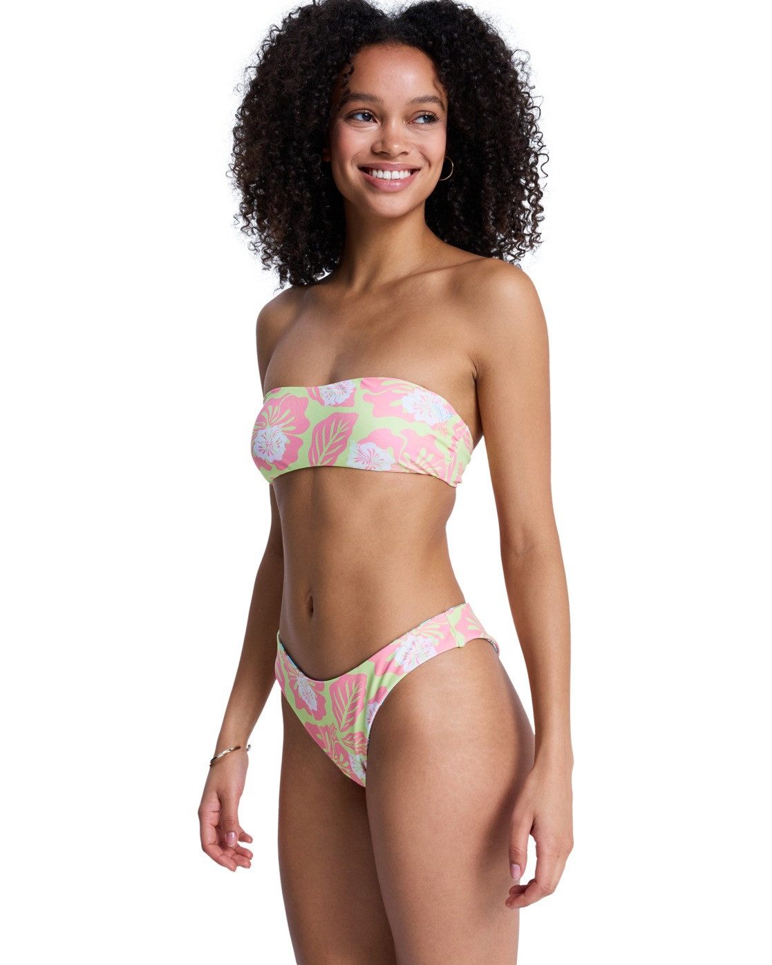 Roxy Bandeau-Bikini-Top Hibiscus Hype RV Bandeau – Bild 4 von 5