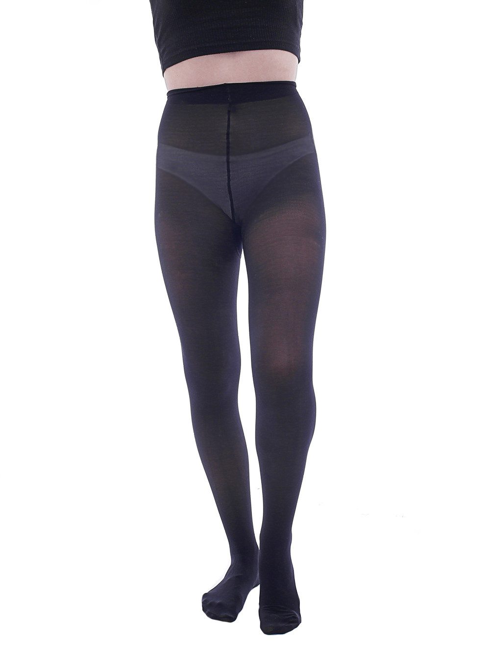 SYS Feinstrumpfhose Strumpfhose 40 DEN Mikrofaser matt Farben schwarz-czarn günstig online kaufen