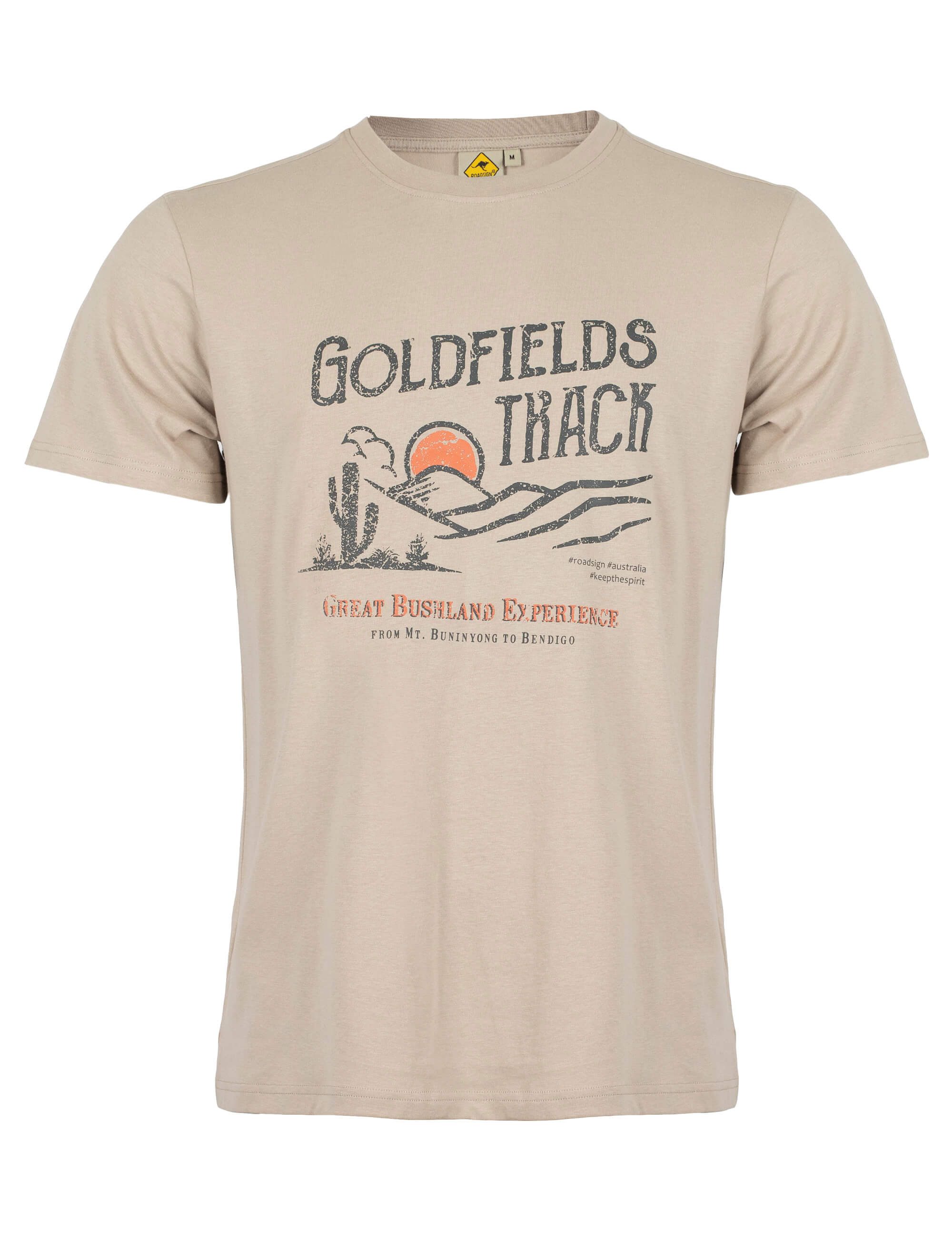 ROADSIGN australia T-Shirt Goldfields (1, 1-tlg., 1) mit Print für einen markanten Explorer-Look