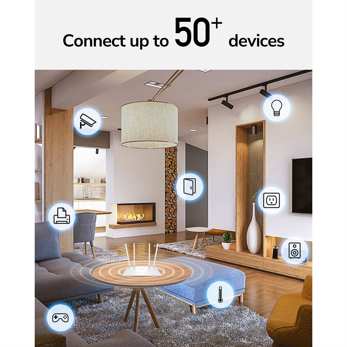 cudy WR1200 AC1200 Wi-Fi Router WLAN-Router – Bild 4 von 5