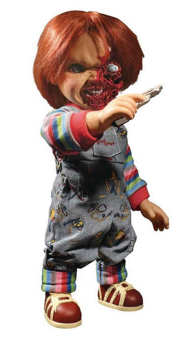 MEZCO Actionfigur Child's Play Chucky Puppe 15 Talking Pizza Face Chucky