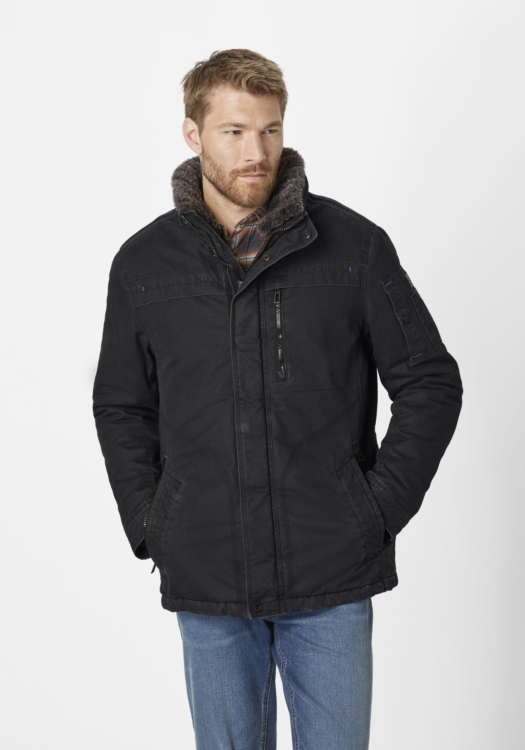 Redpoint Winterjacke KEV Modern Fit Baumwolljacke günstig online kaufen