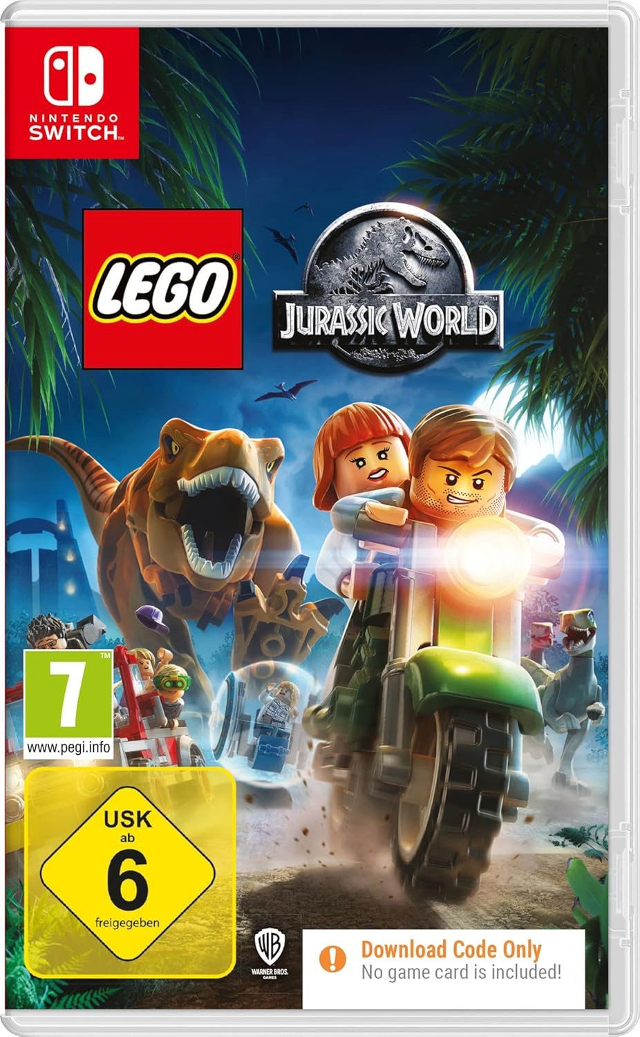 Switch Lego Jurassic World - Nintendo Switch - Code in a Box (Code in a Box), Nintendo Switch